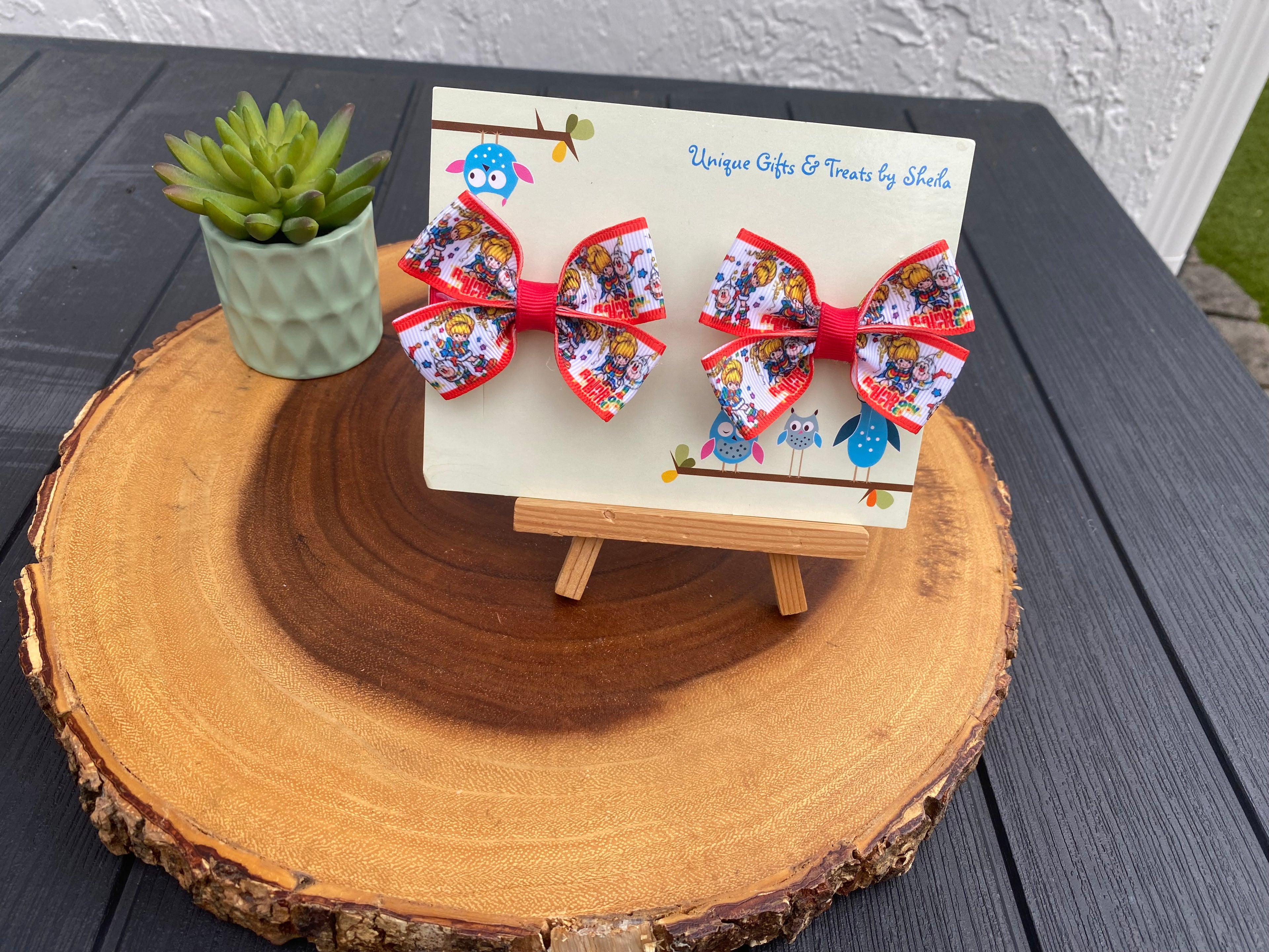 Rainbow Doll Hairbows
