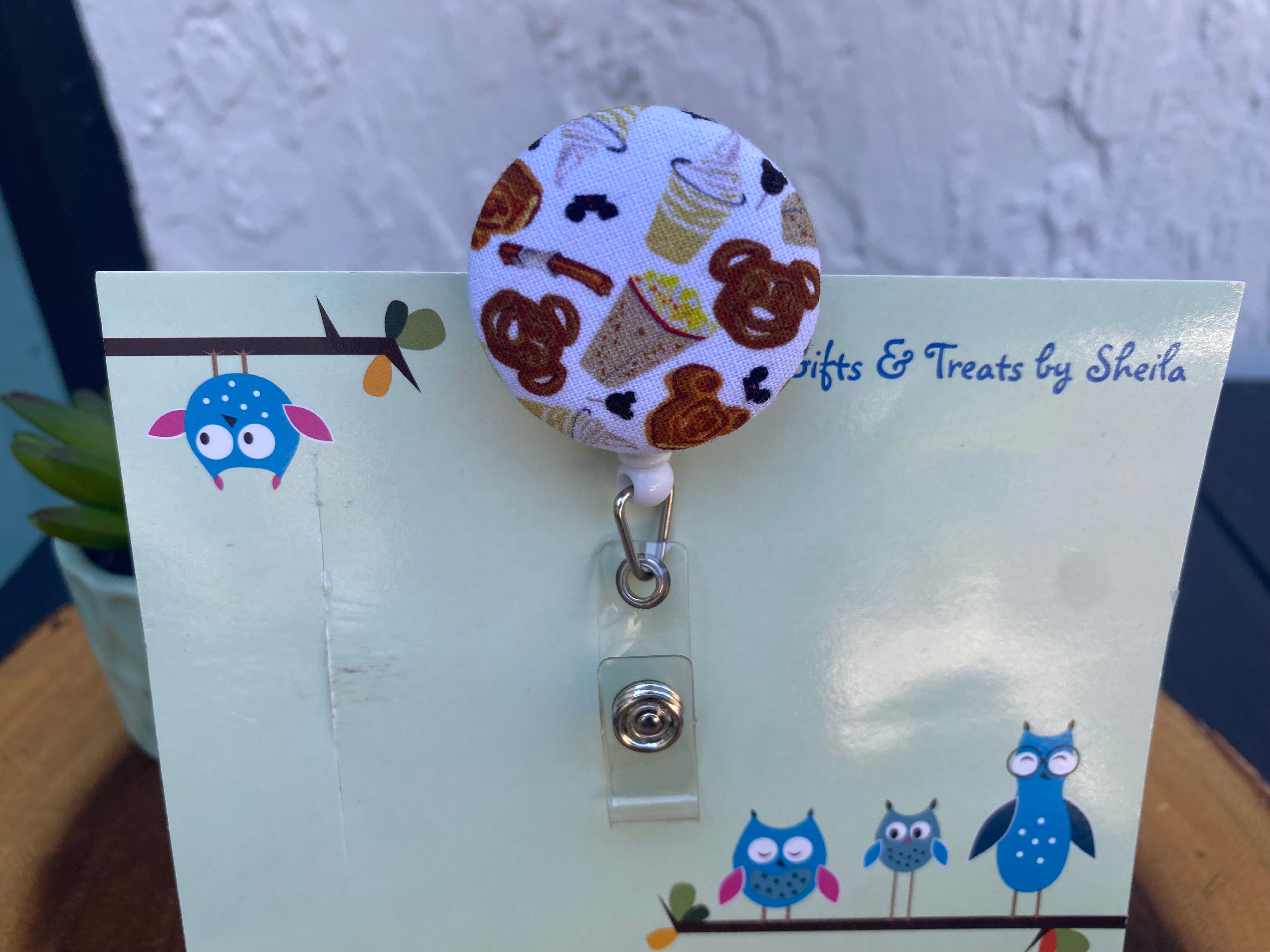 Disney Snacks Badge Reel