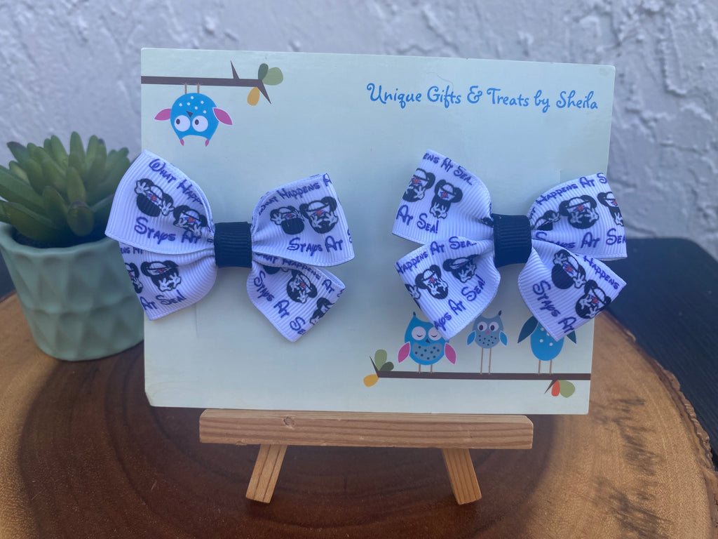 Disney Cruise; What Happens at Sea Hairbows