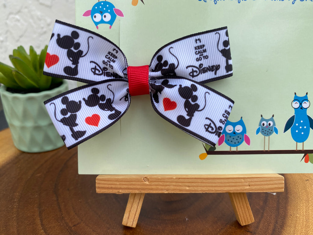 Keep Calm And Go To Disney Hairbow
