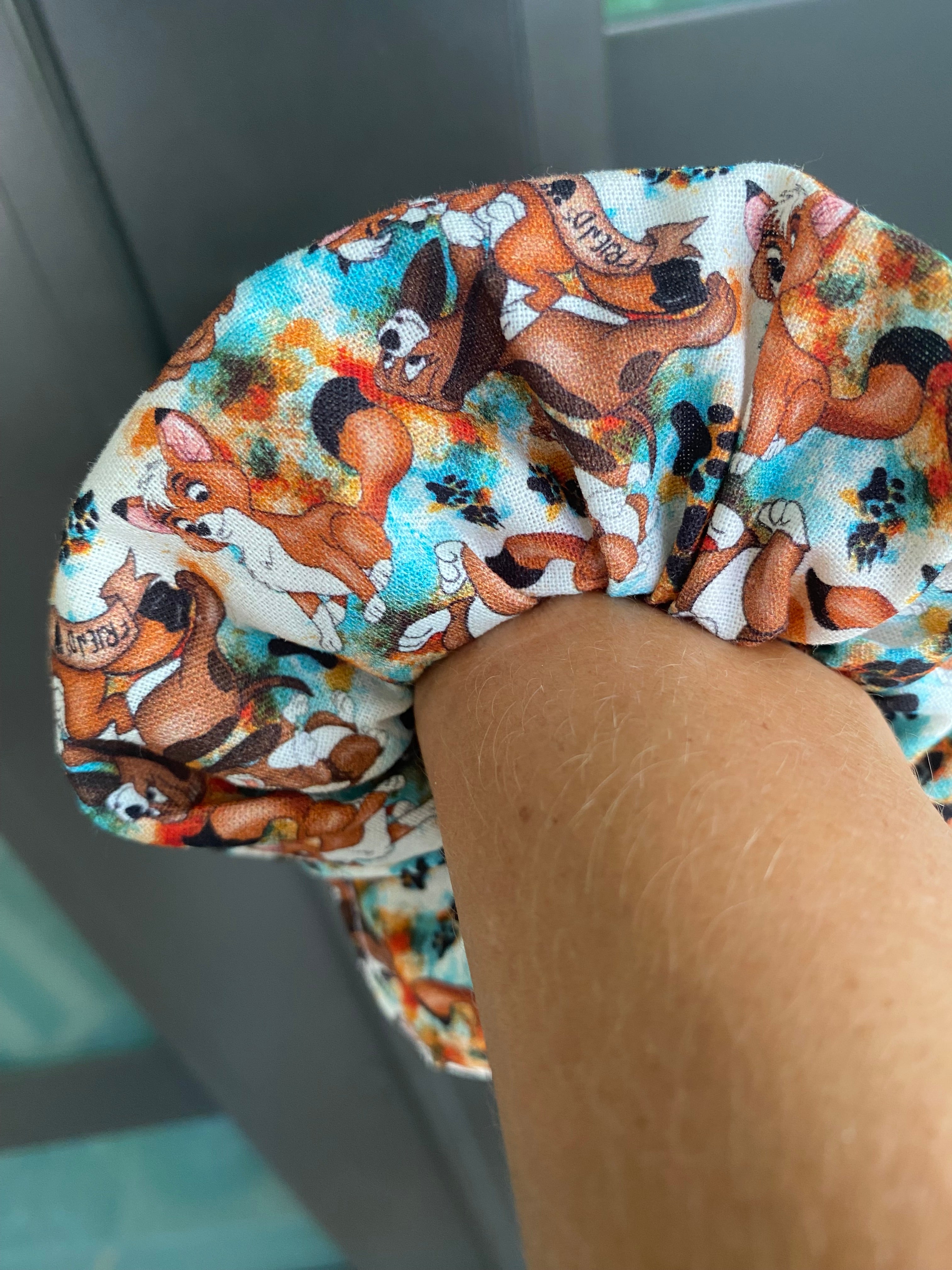 Fox and the Hound Scrunchie