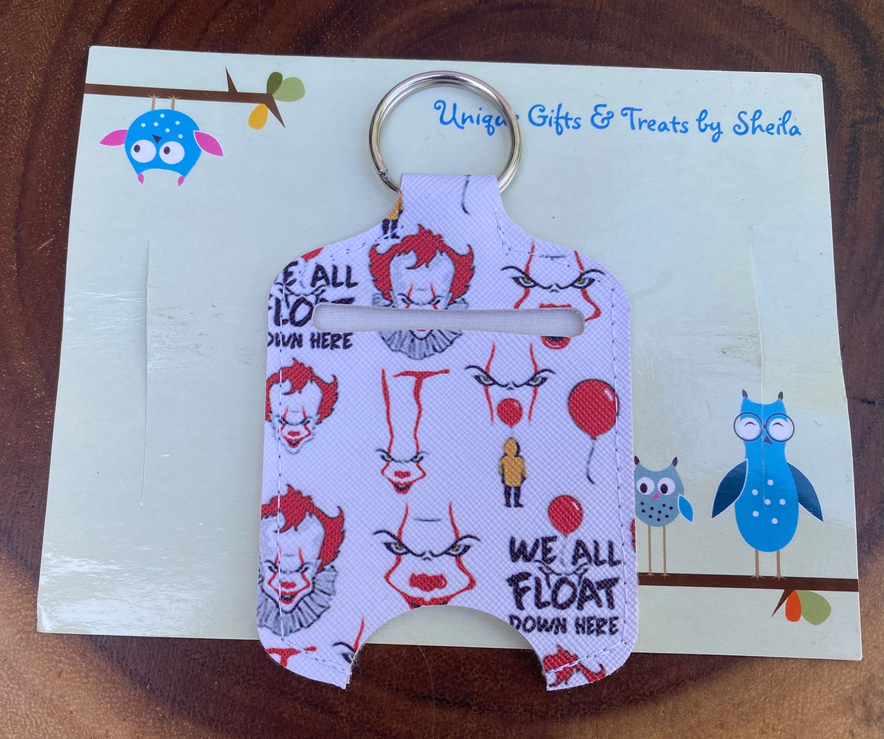 Scary Clown Hand Sanitizer Holder