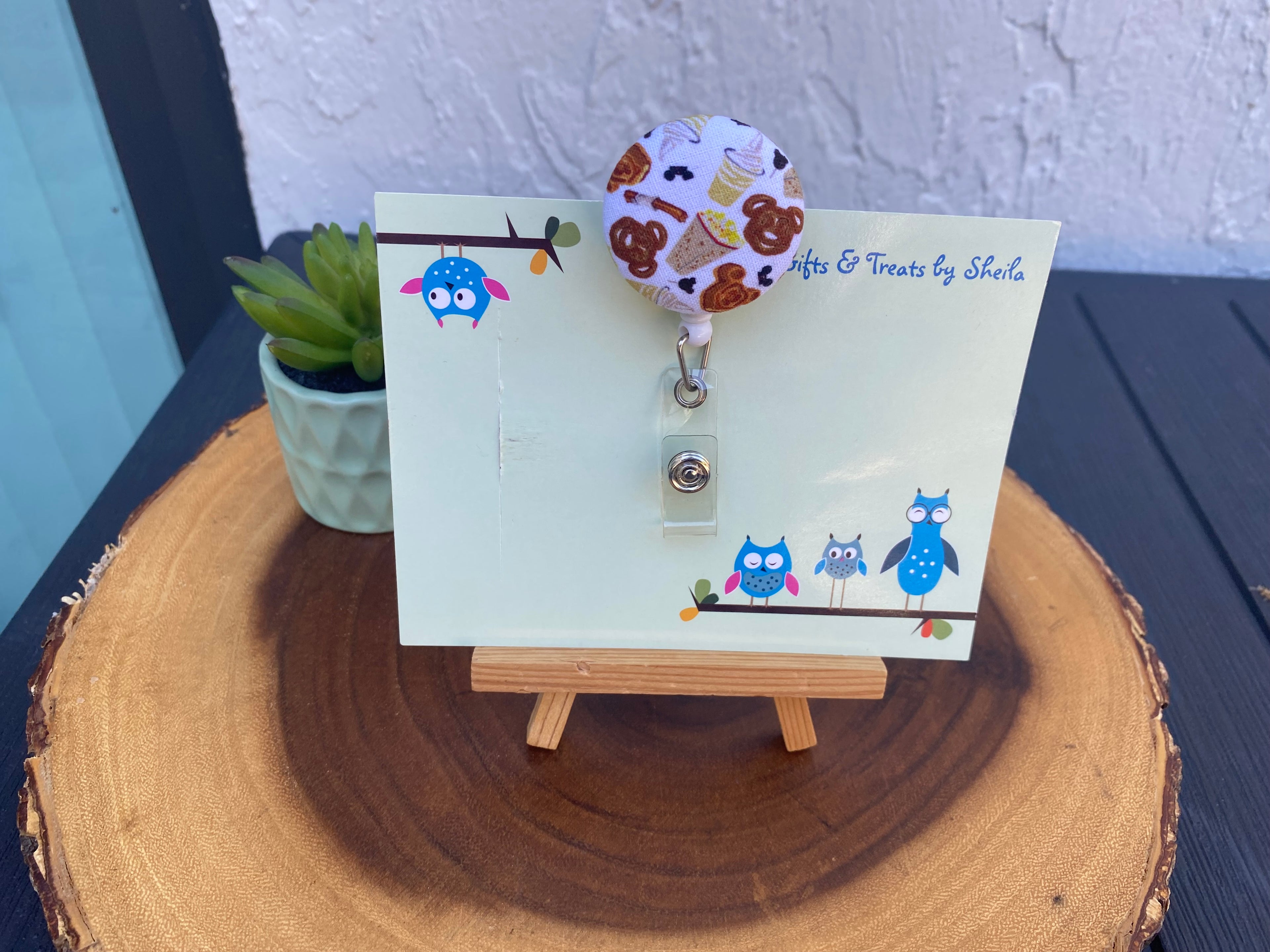 Disney Snacks Badge Reel