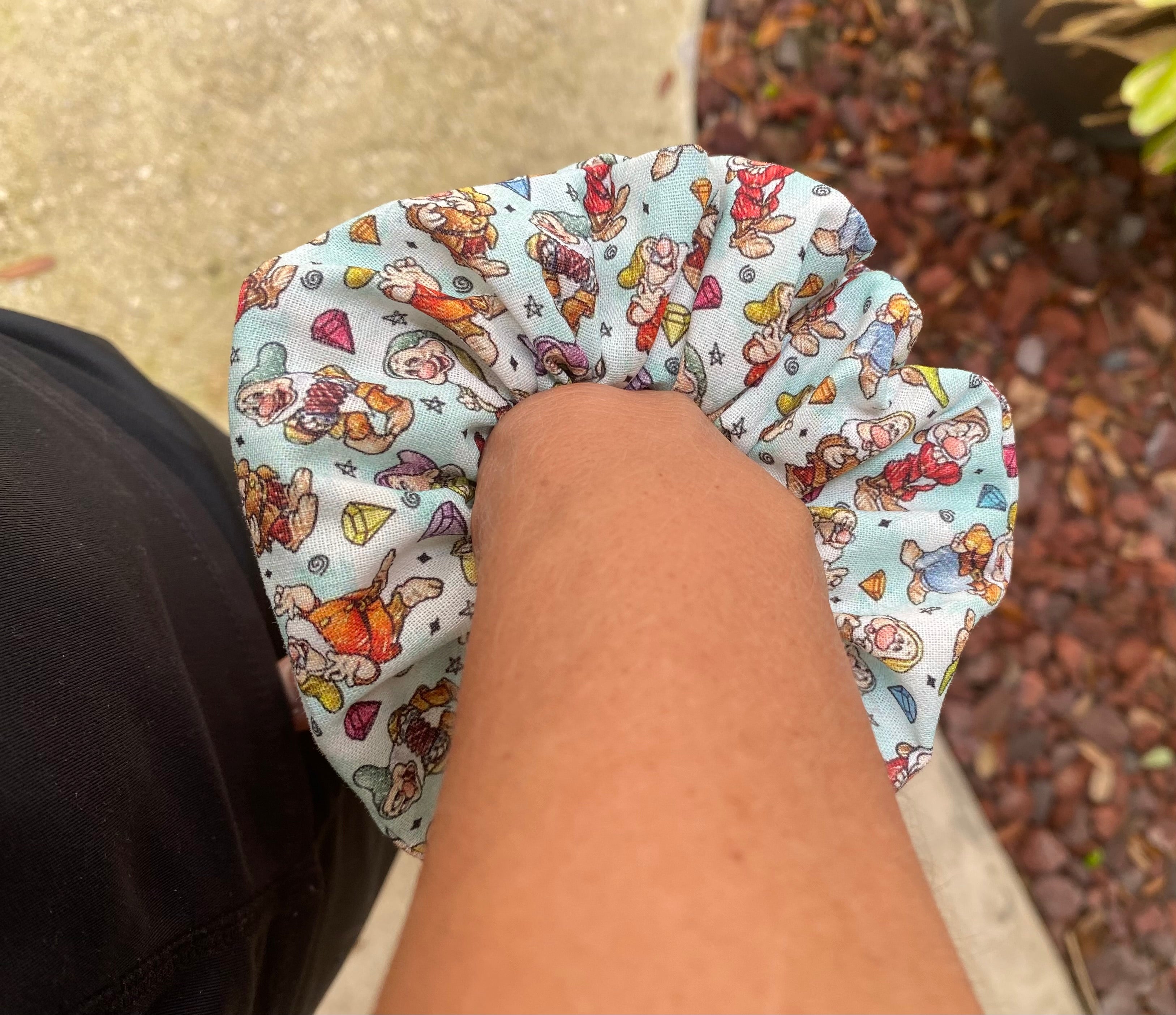 Seven Dwarfs; Mine Train Scrunchie