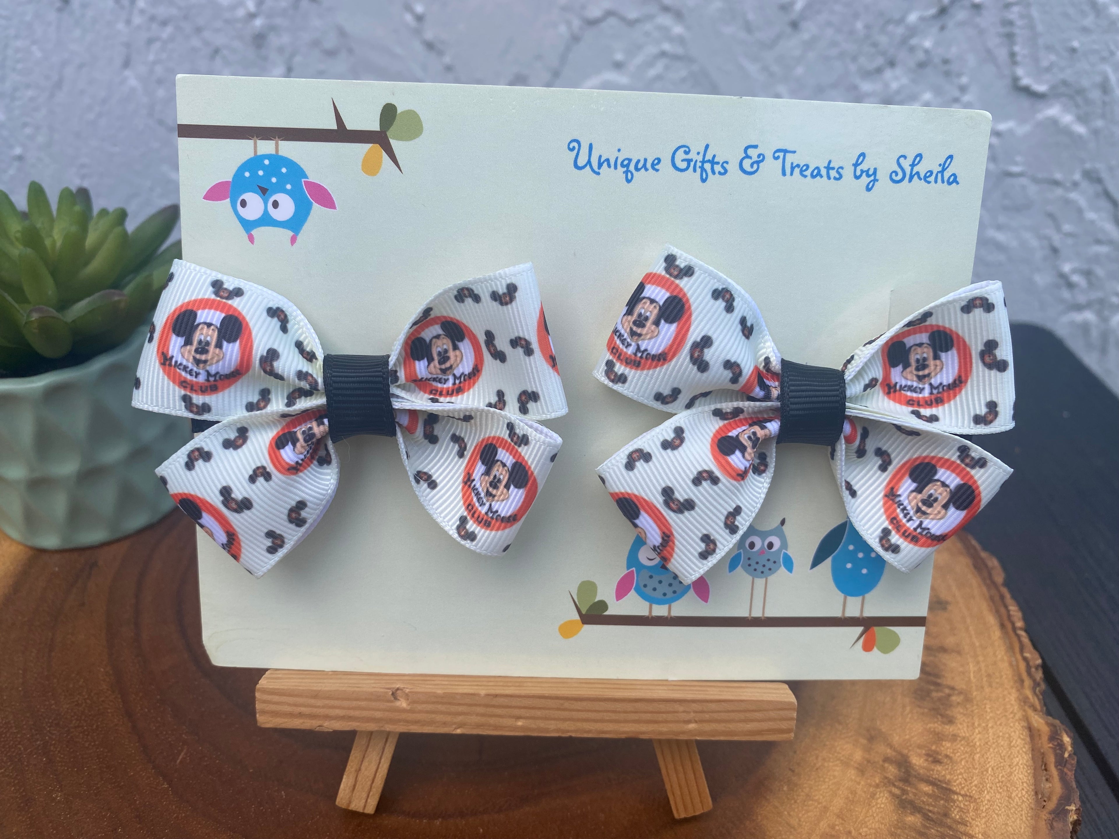 Mickey Mouse Club Hairbows