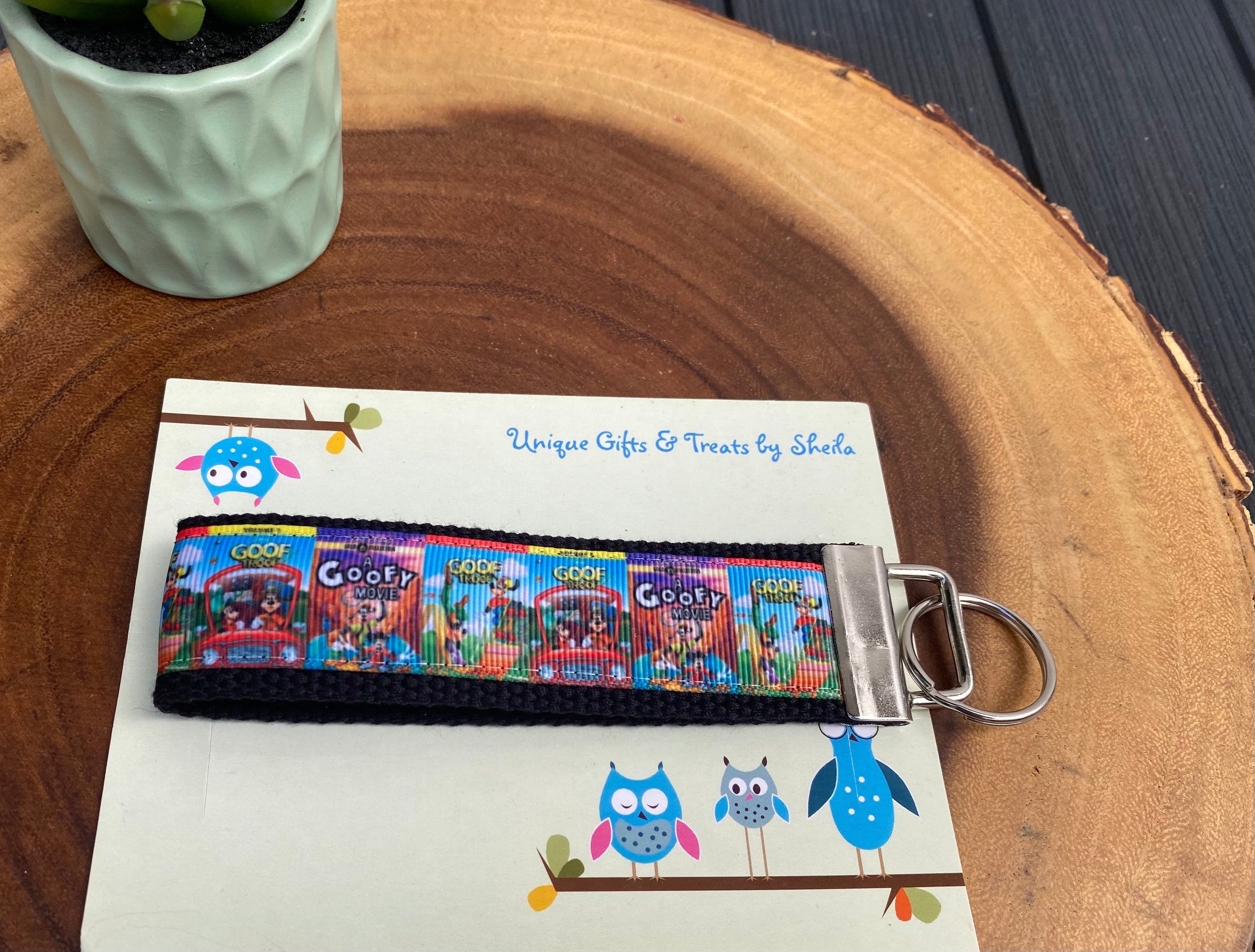 Goofy Movie Keychain; Keyfob