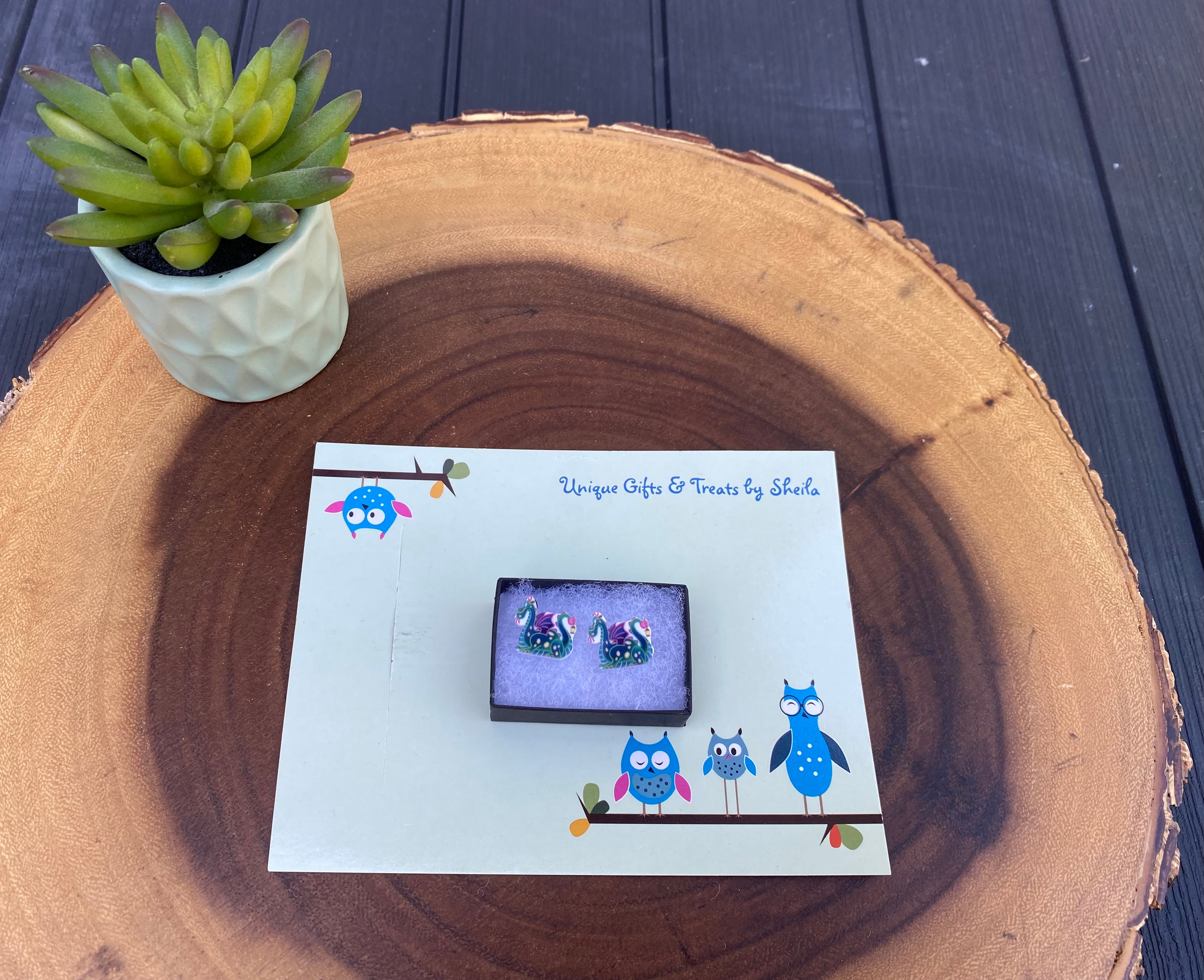Pete’s Dragon Earrings