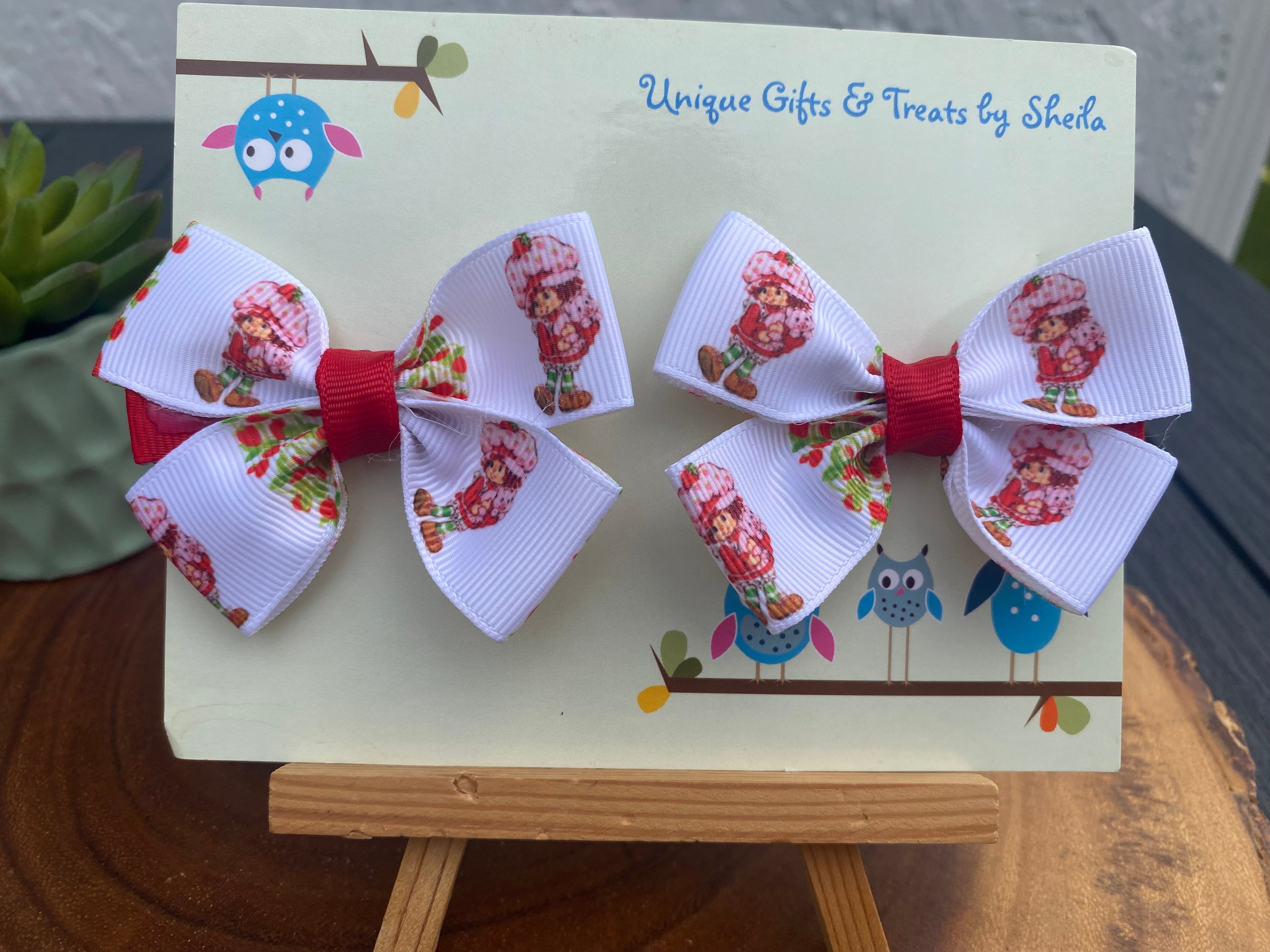 Strawberry Doll Hairbows