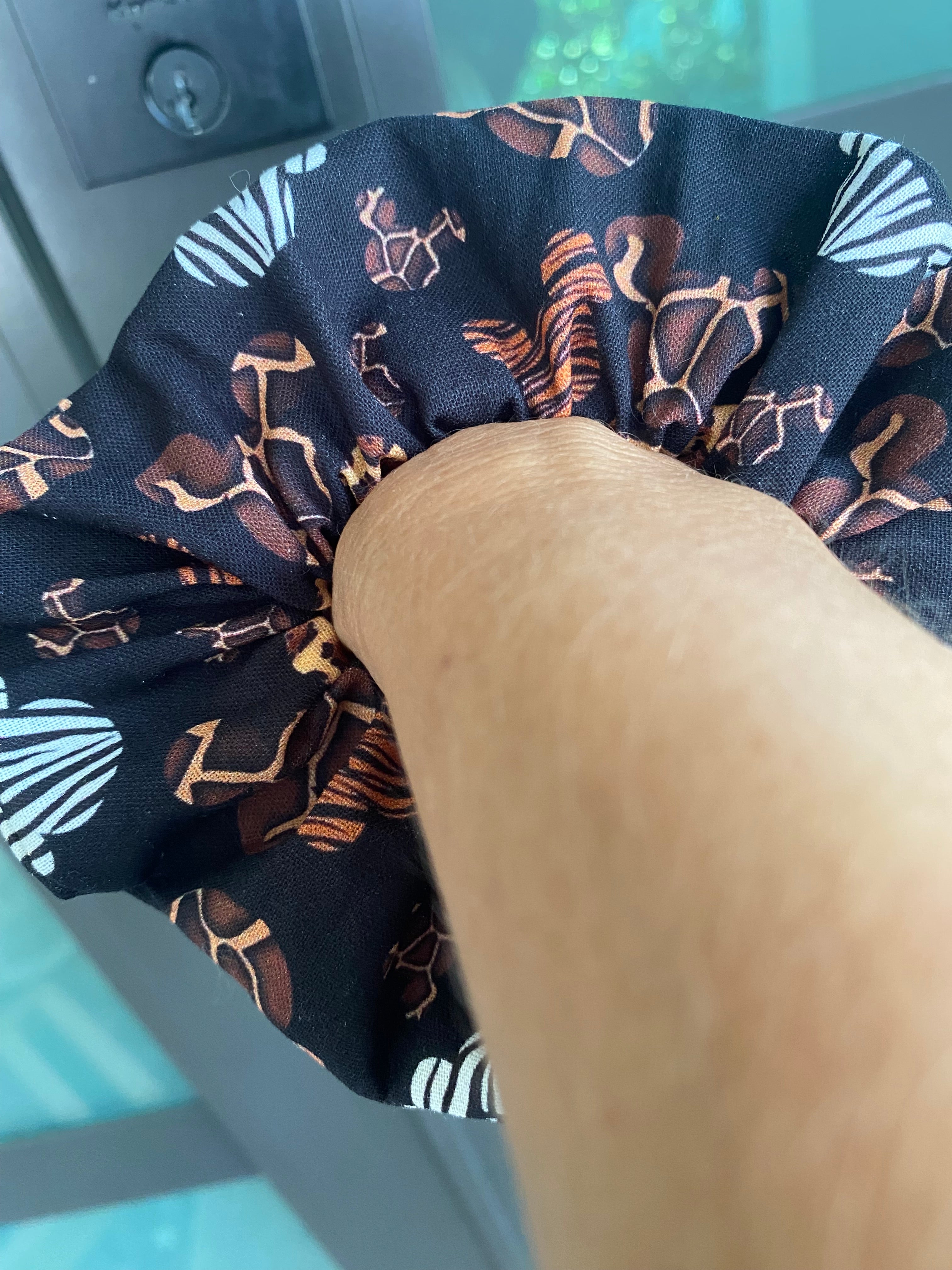 Mickey Mouse Safari Scrunchie