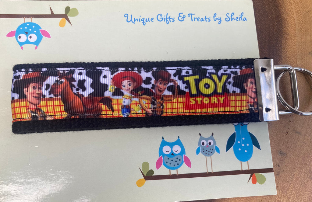 Toy Story Woody and Jessie Keychain; Keyfob