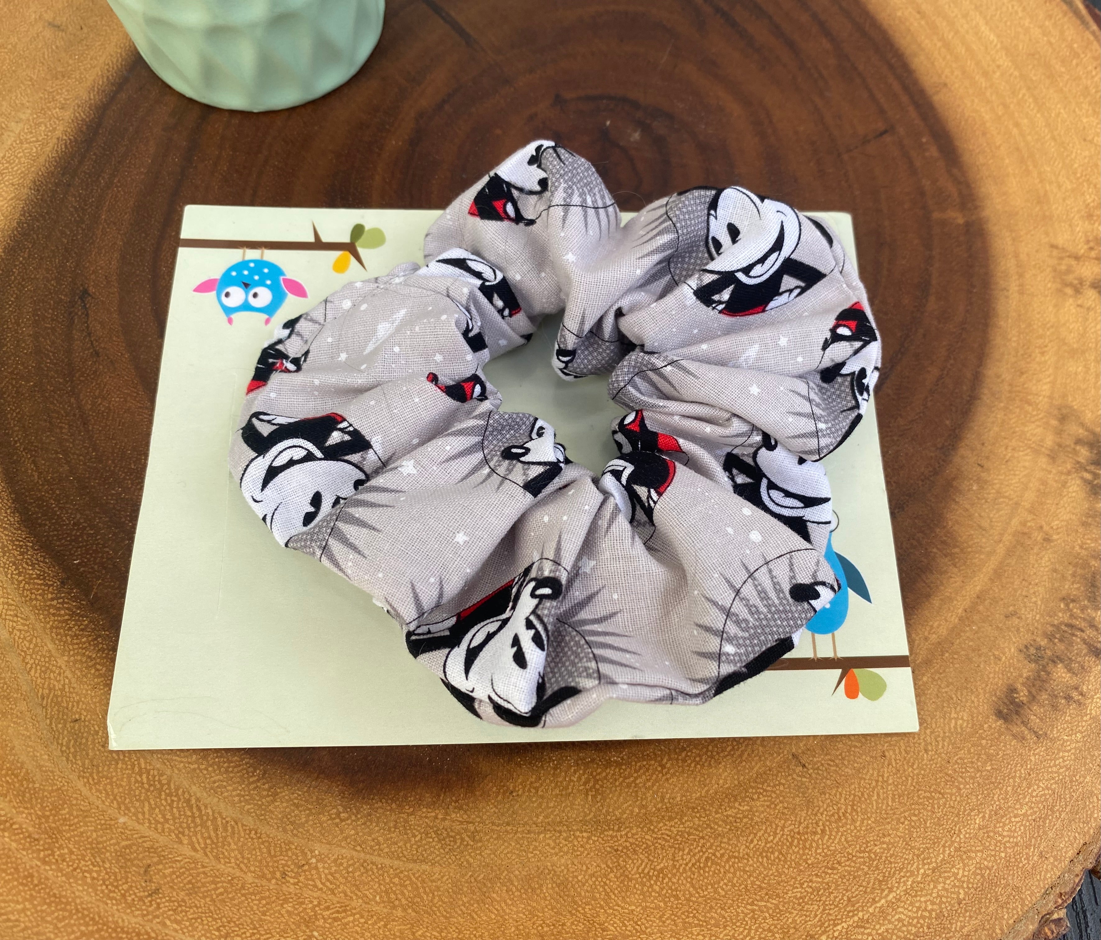 Mickey and Minnie Scrunchie