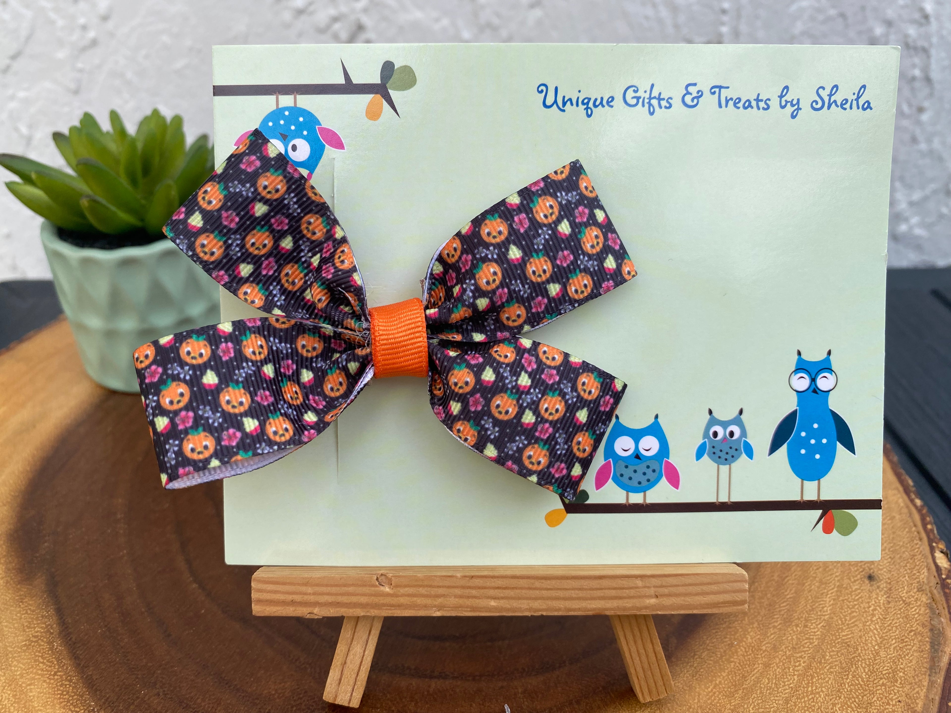 Orange Bird and Dole Whip Hairbow