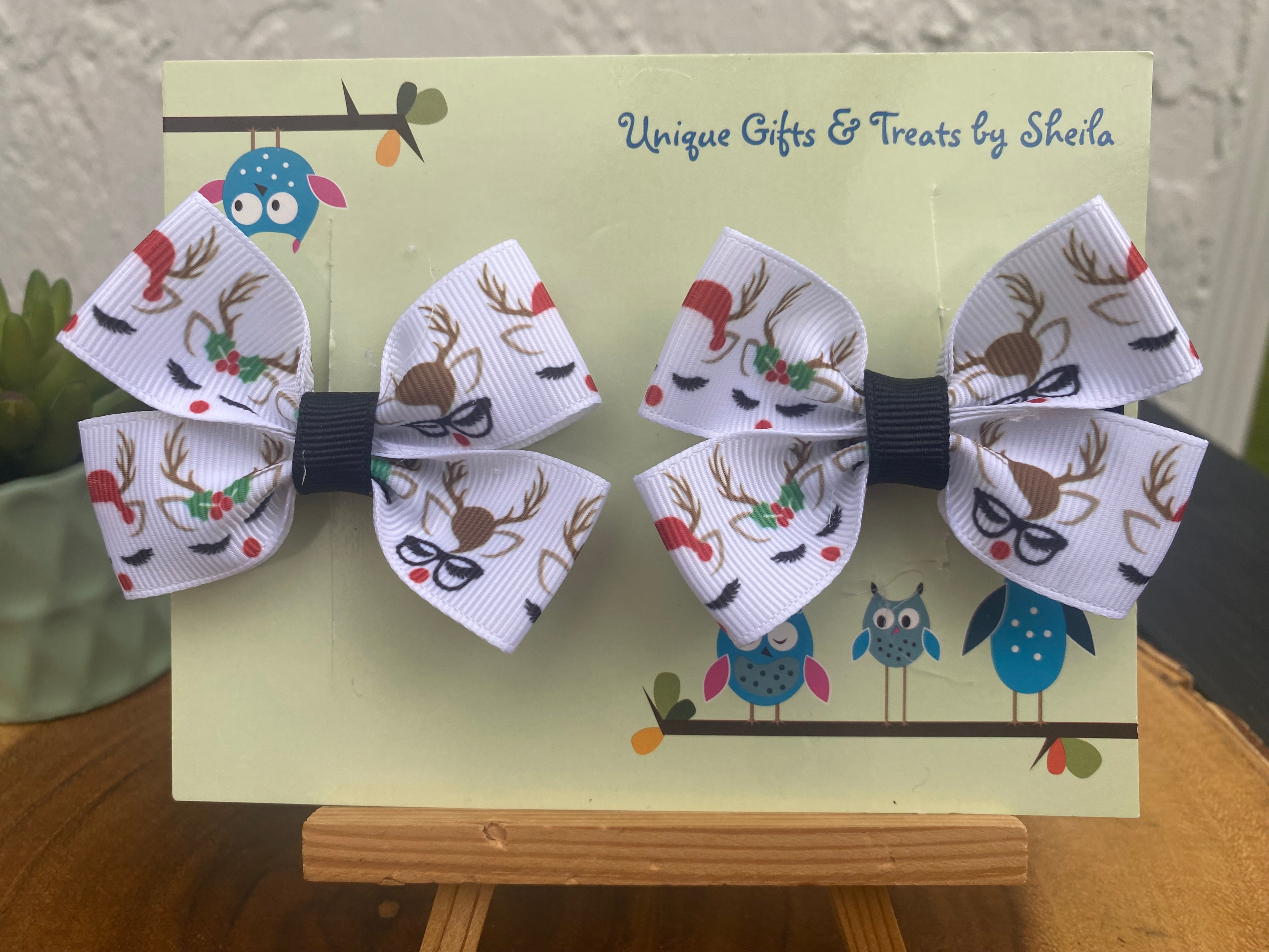 Reindeer Hairbows