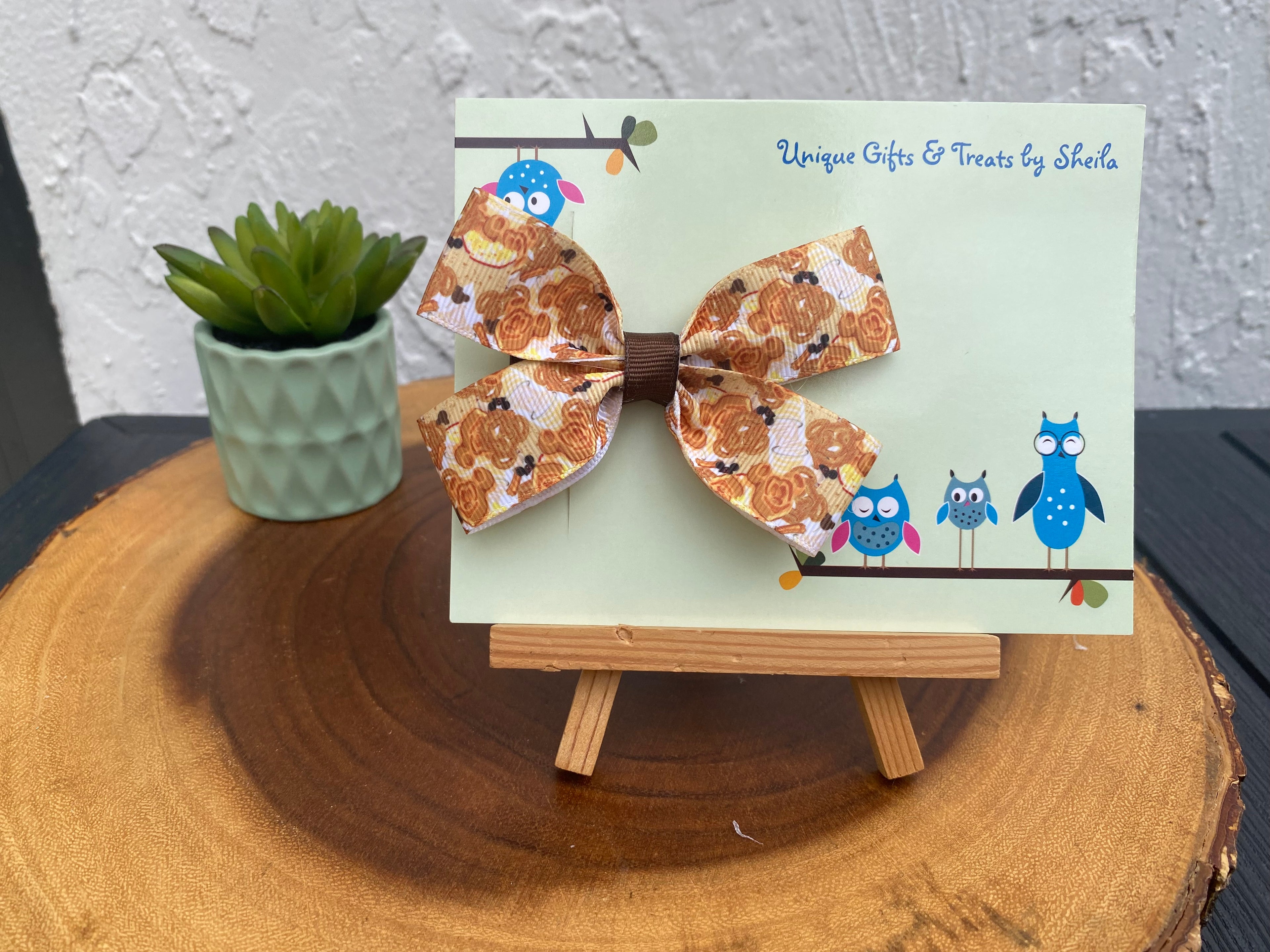 Disney Snacks Hairbow