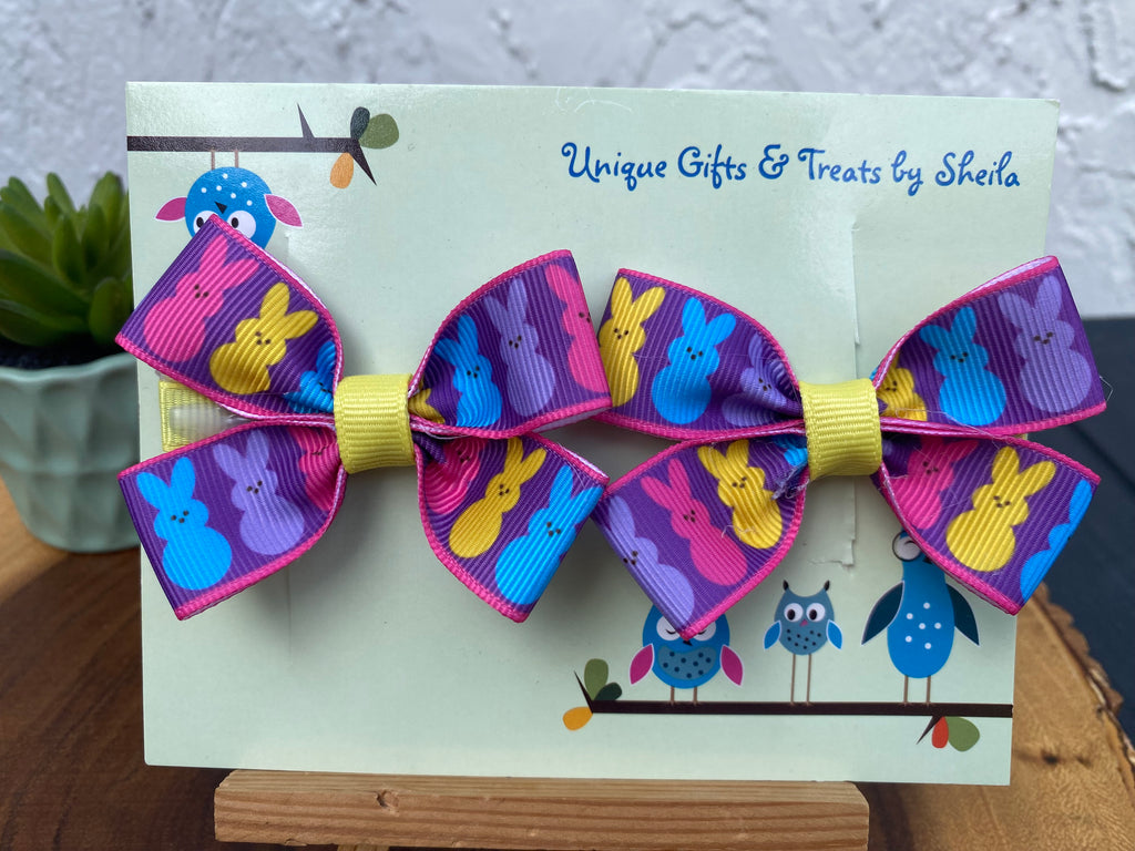 Easter Bunny; Peeps Hairbows