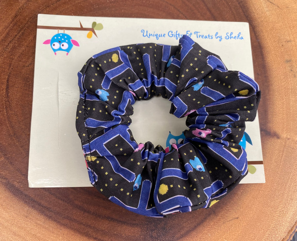 Pac Man Scrunchie
