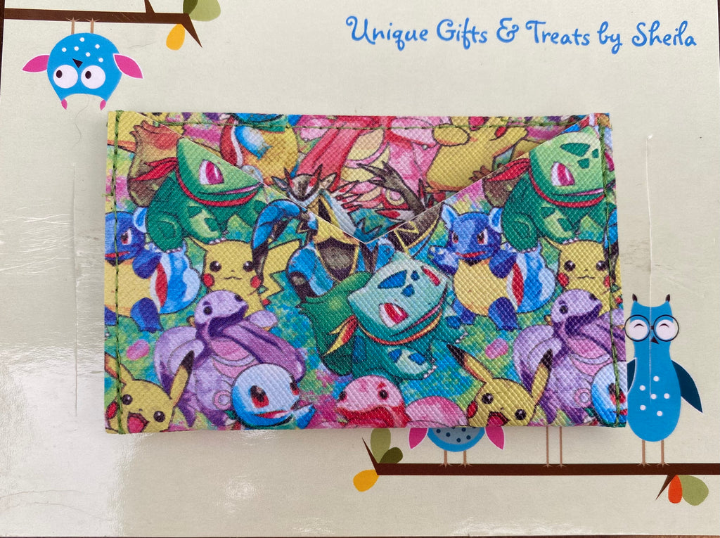 Pocket Monster; Video Game Gift Card Holder