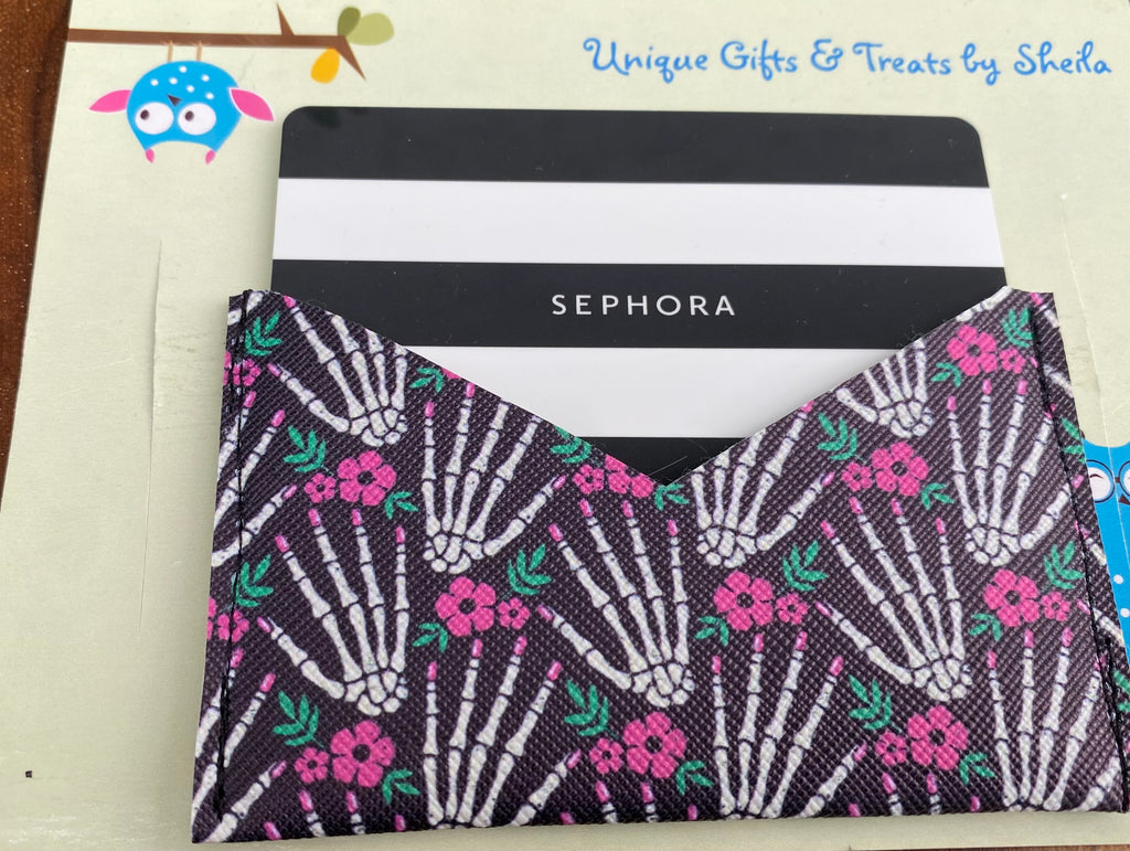 Skeleton Hand Gift Card Holder