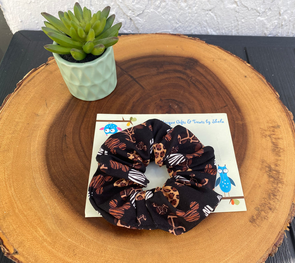 Mickey Mouse Safari Scrunchie