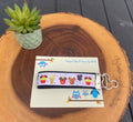 Disney Snacks Keychain; Keyfob