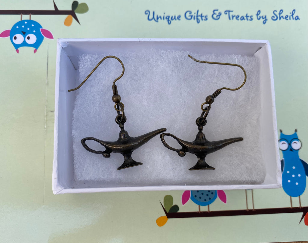 Genie Lamp Earrings