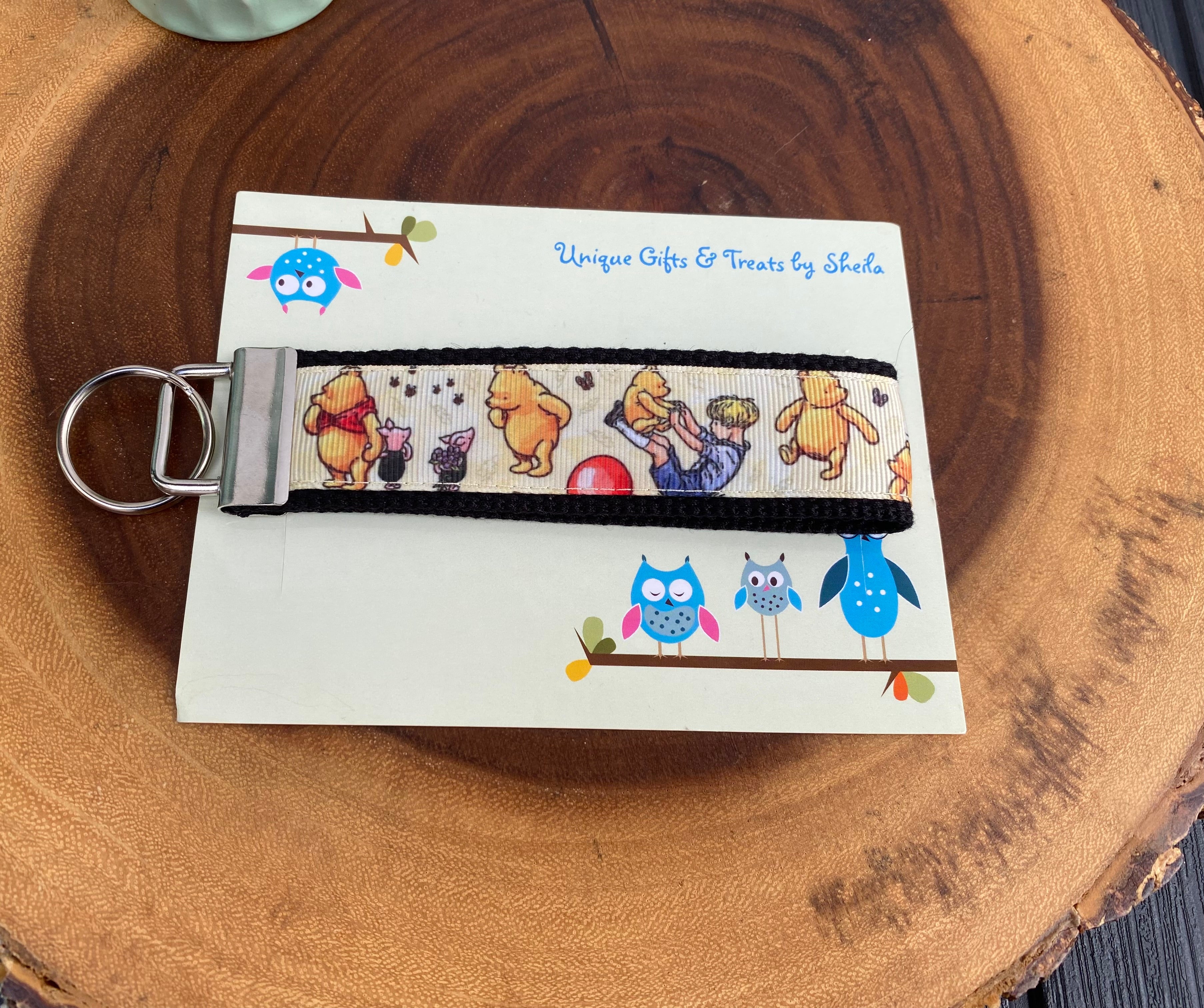 Winnie the Pooh Keychain;Keyfob