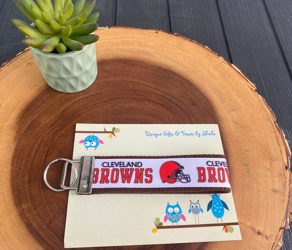 Football Keychain; Keyfob