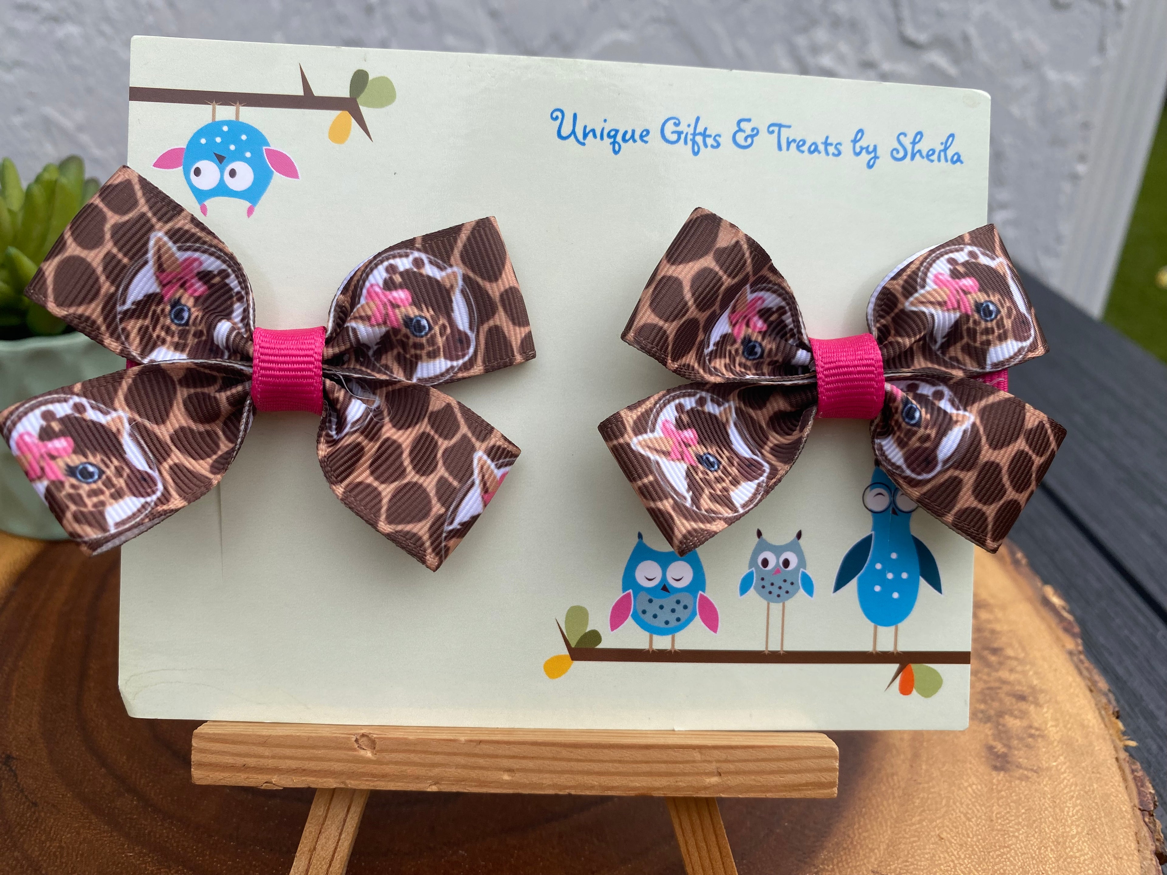 Giraffe Hairbows