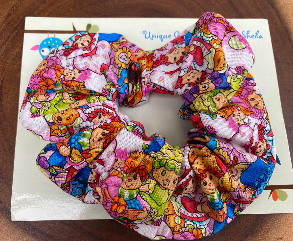 Strawberry Doll and Friends Scrunchie