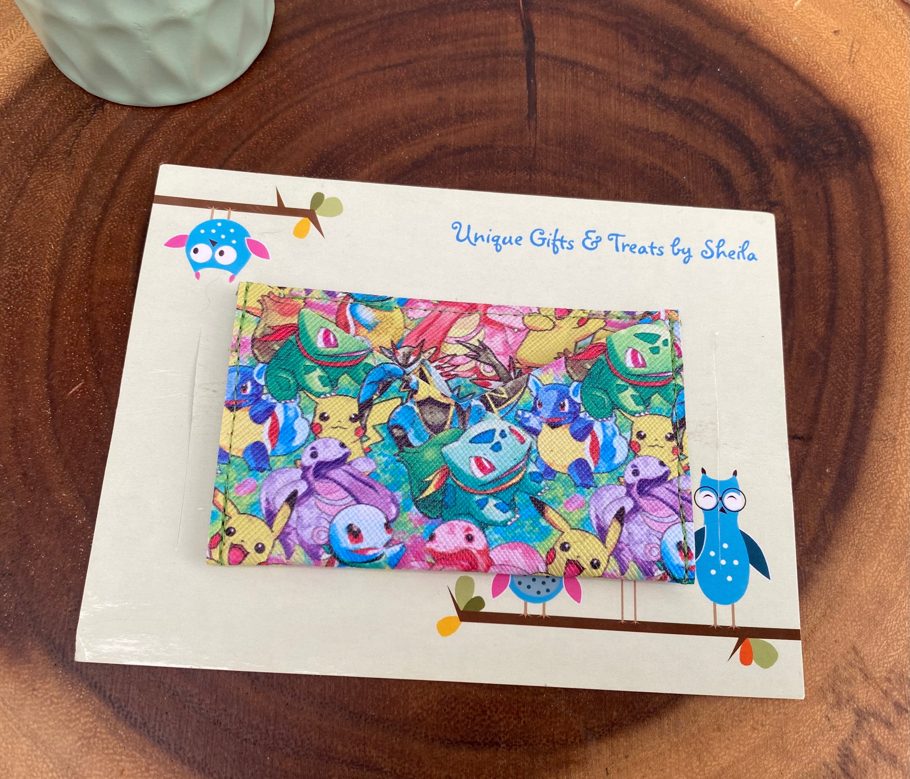 Pocket Monster; Video Game Gift Card Holder