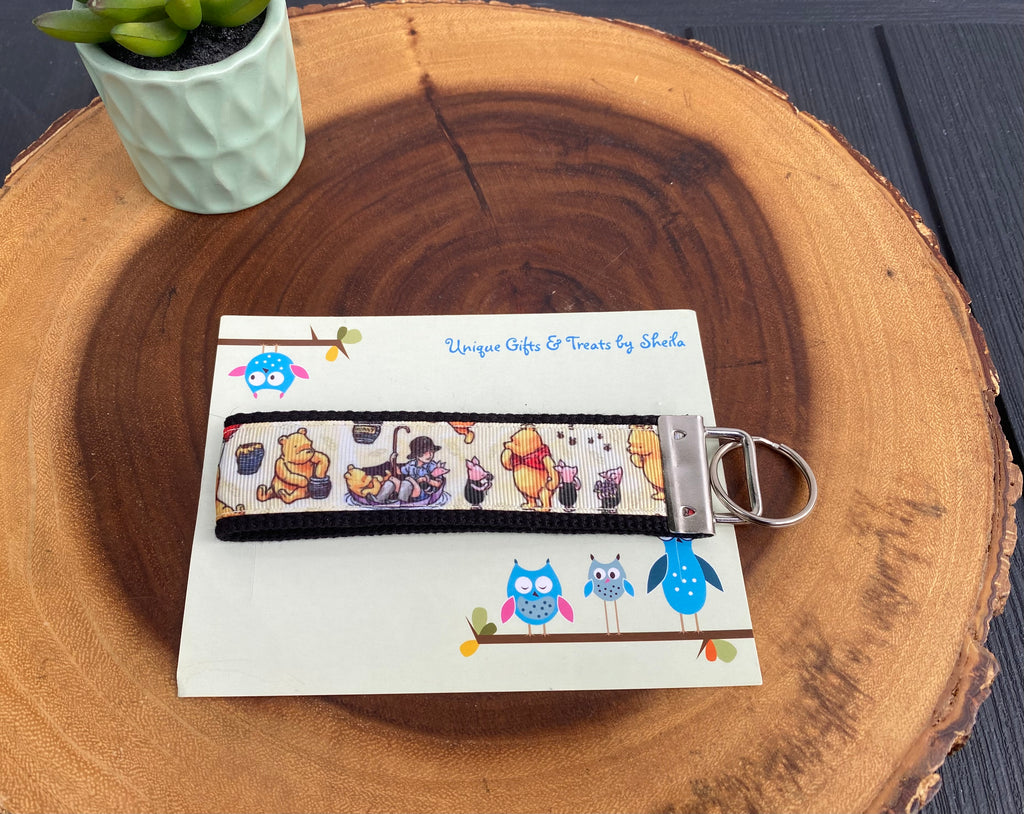 Winnie the Pooh Keychain;Keyfob