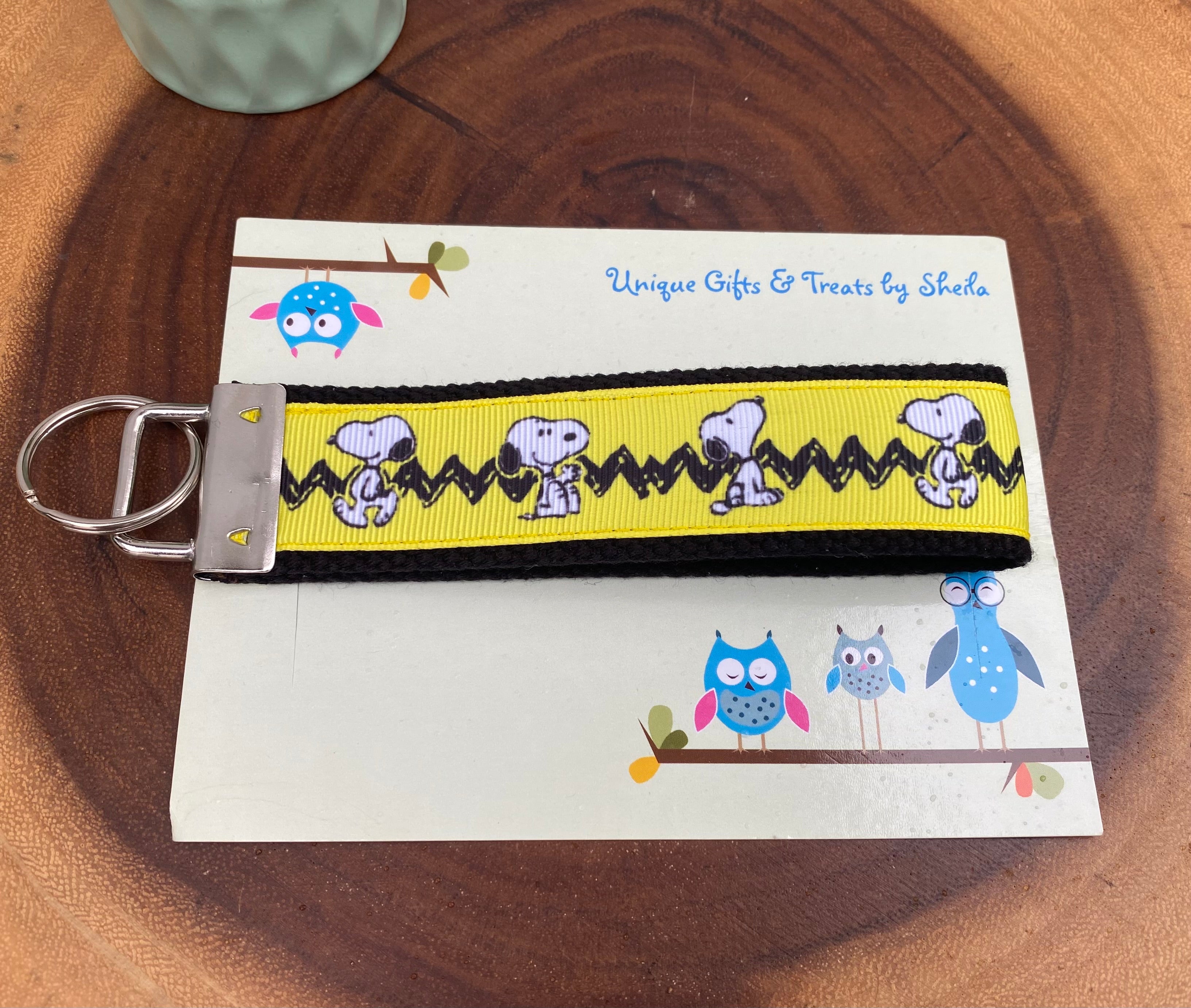 Snoopy Keychain; Keyfob