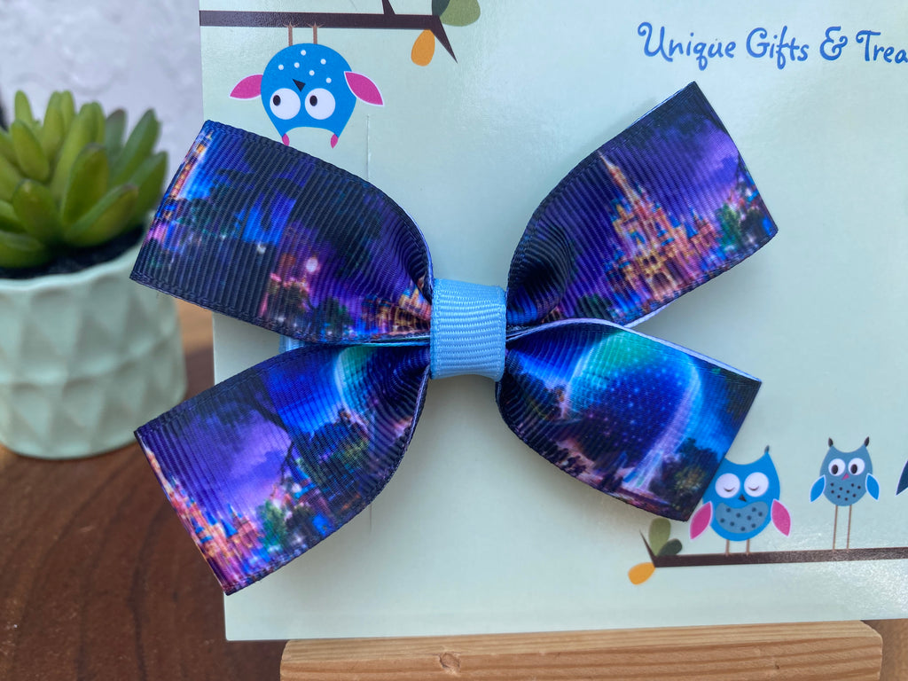 Disney; Theme Parks Hairbow