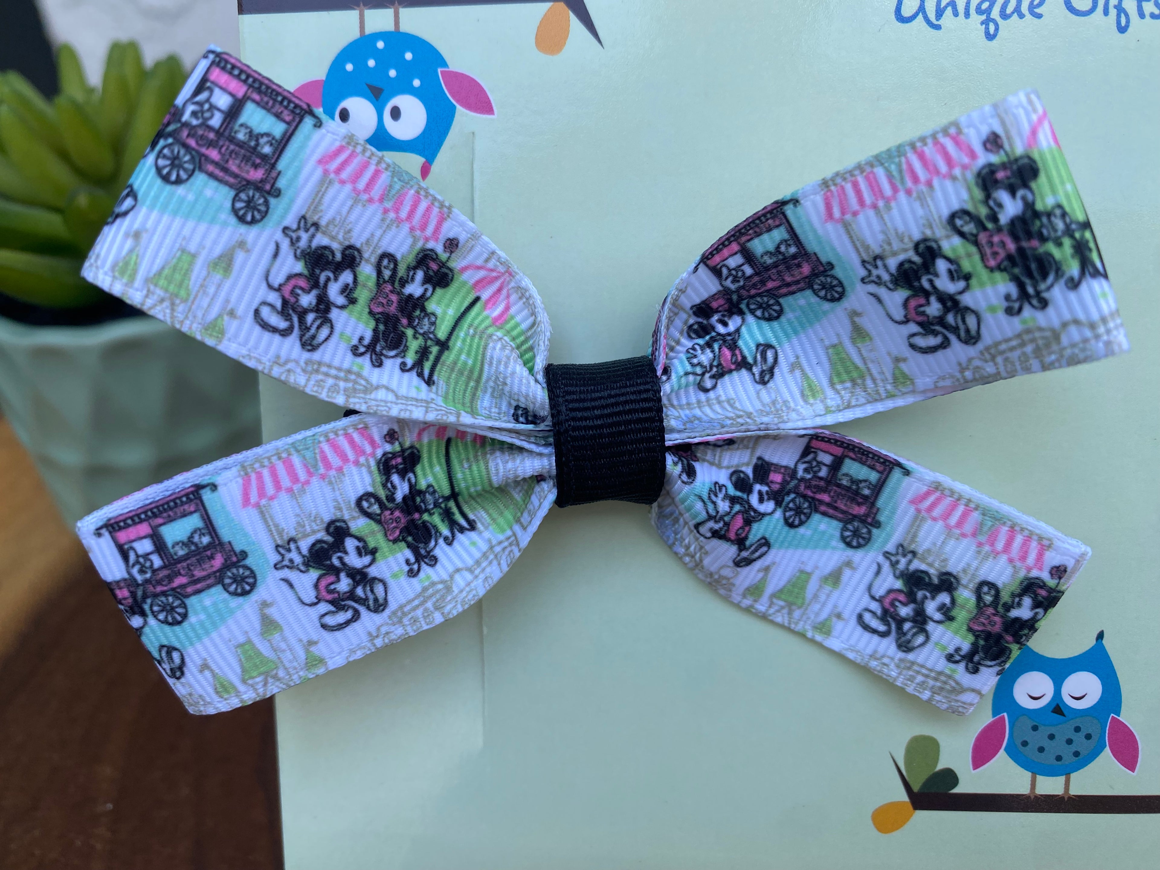Mickey and Minnie Bistro Hairbow