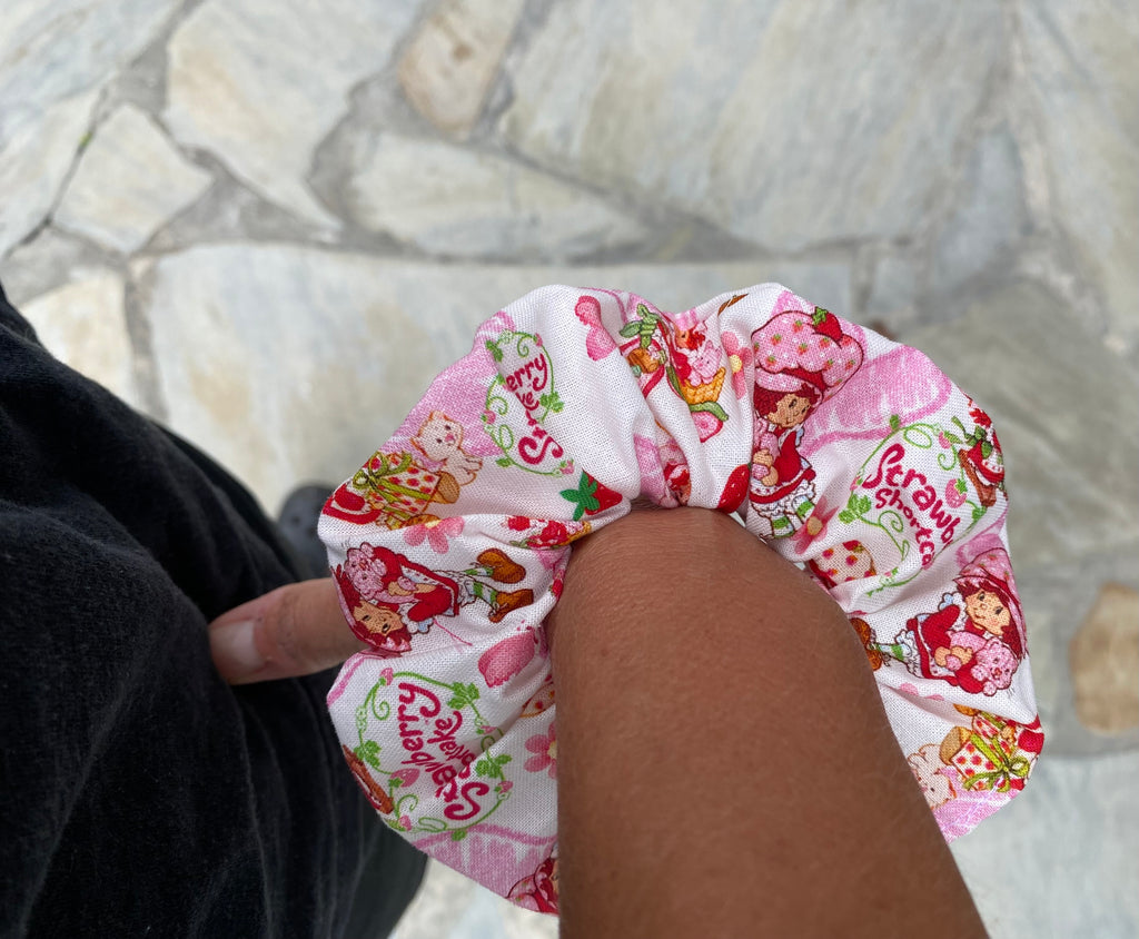 Strawberry Doll Scrunchie
