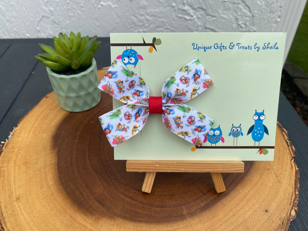 Disney Ink and Paint Hairbow