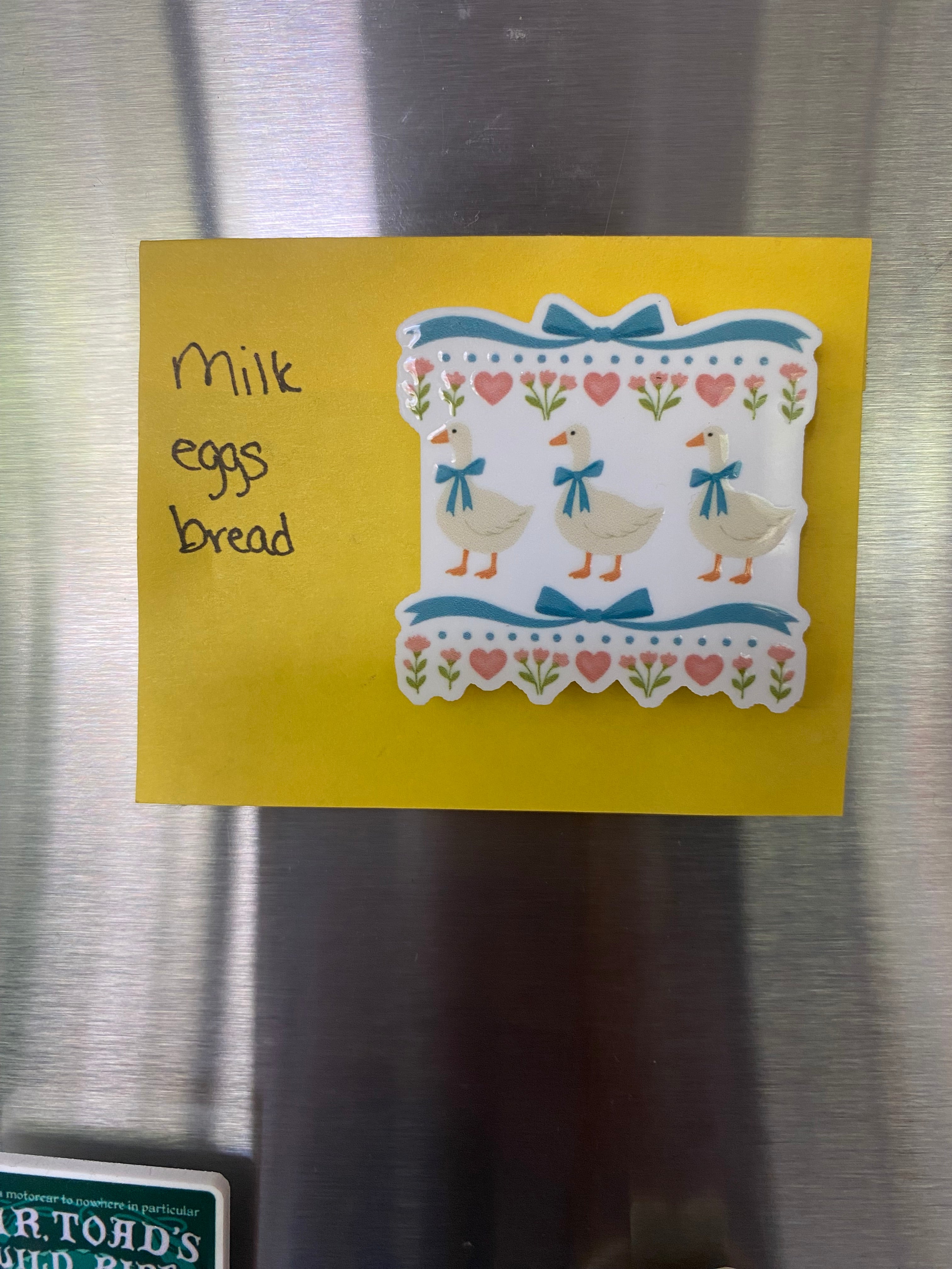 Country Geese Magnet