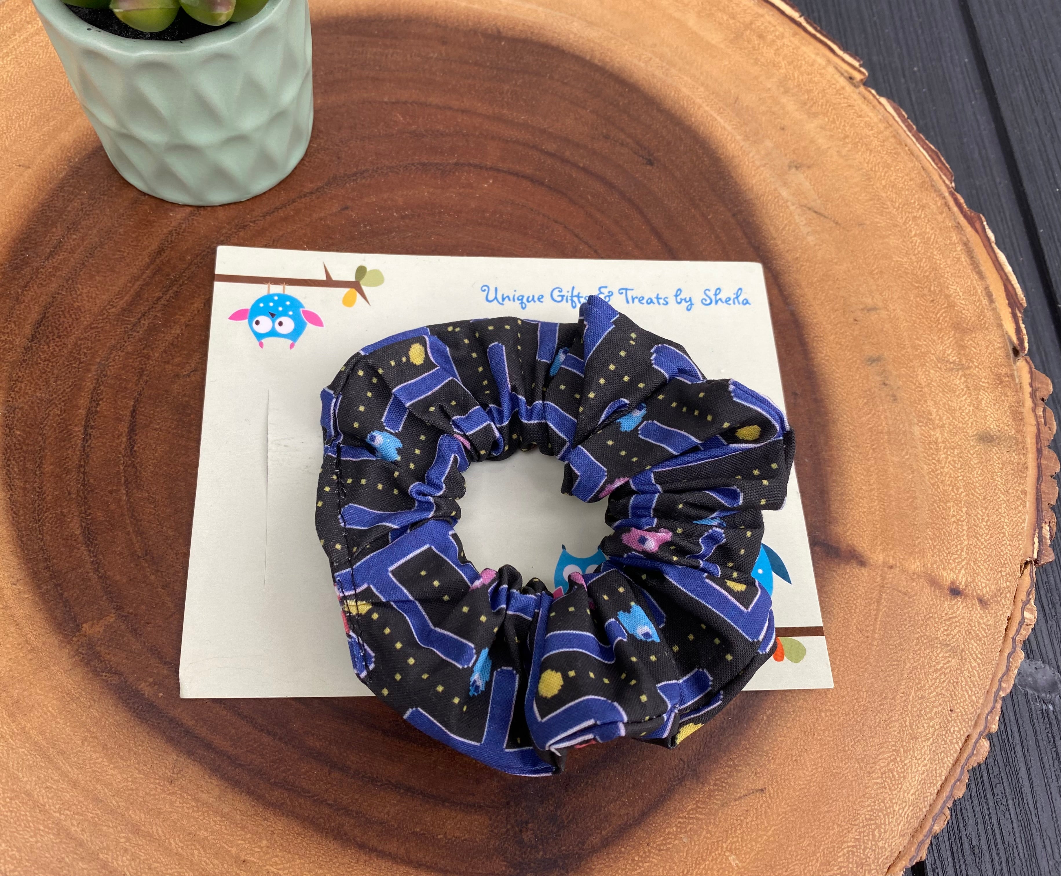 Pac Man Scrunchie