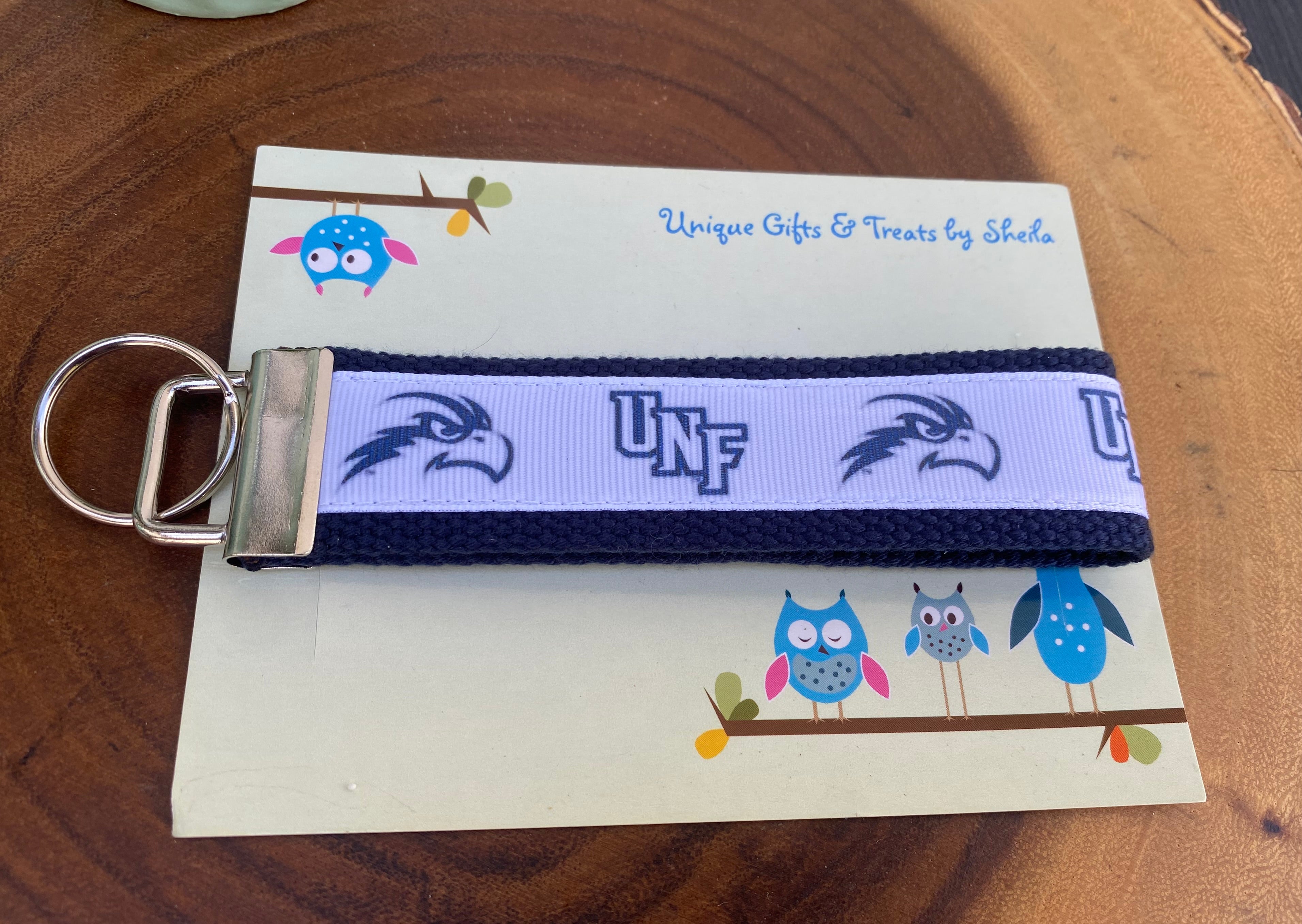 Florida College Keychain; Keyfob