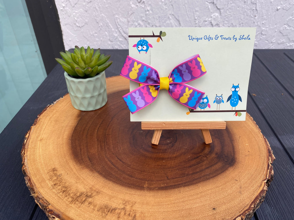 Easter Bunny; Peeps Hairbow