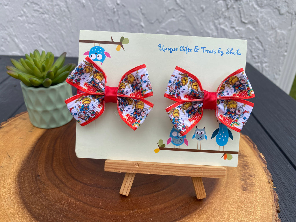 Rainbow Doll Hairbows