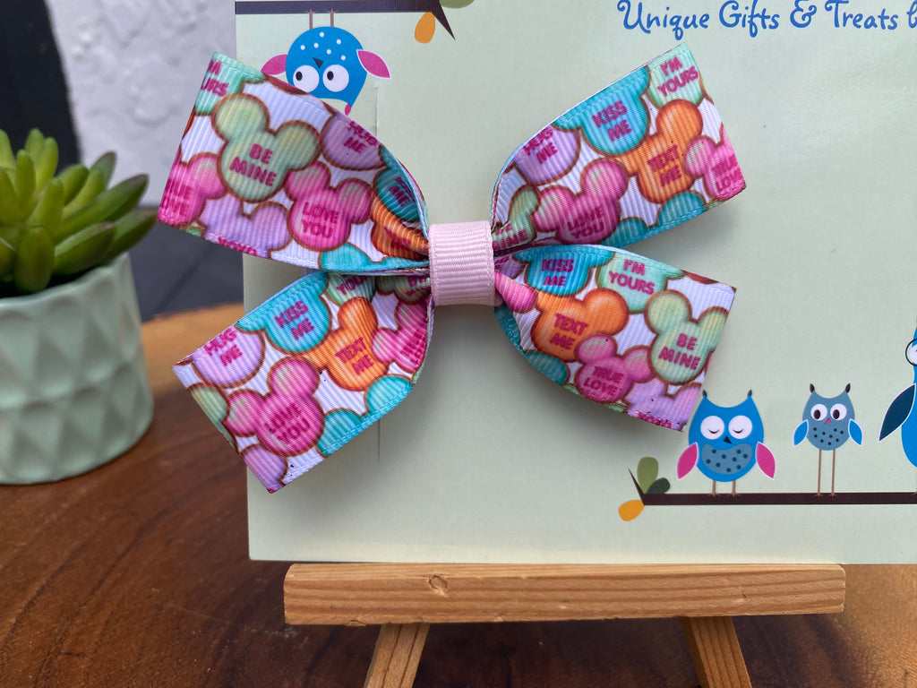 Disney Valentine’s Day Hairbow
