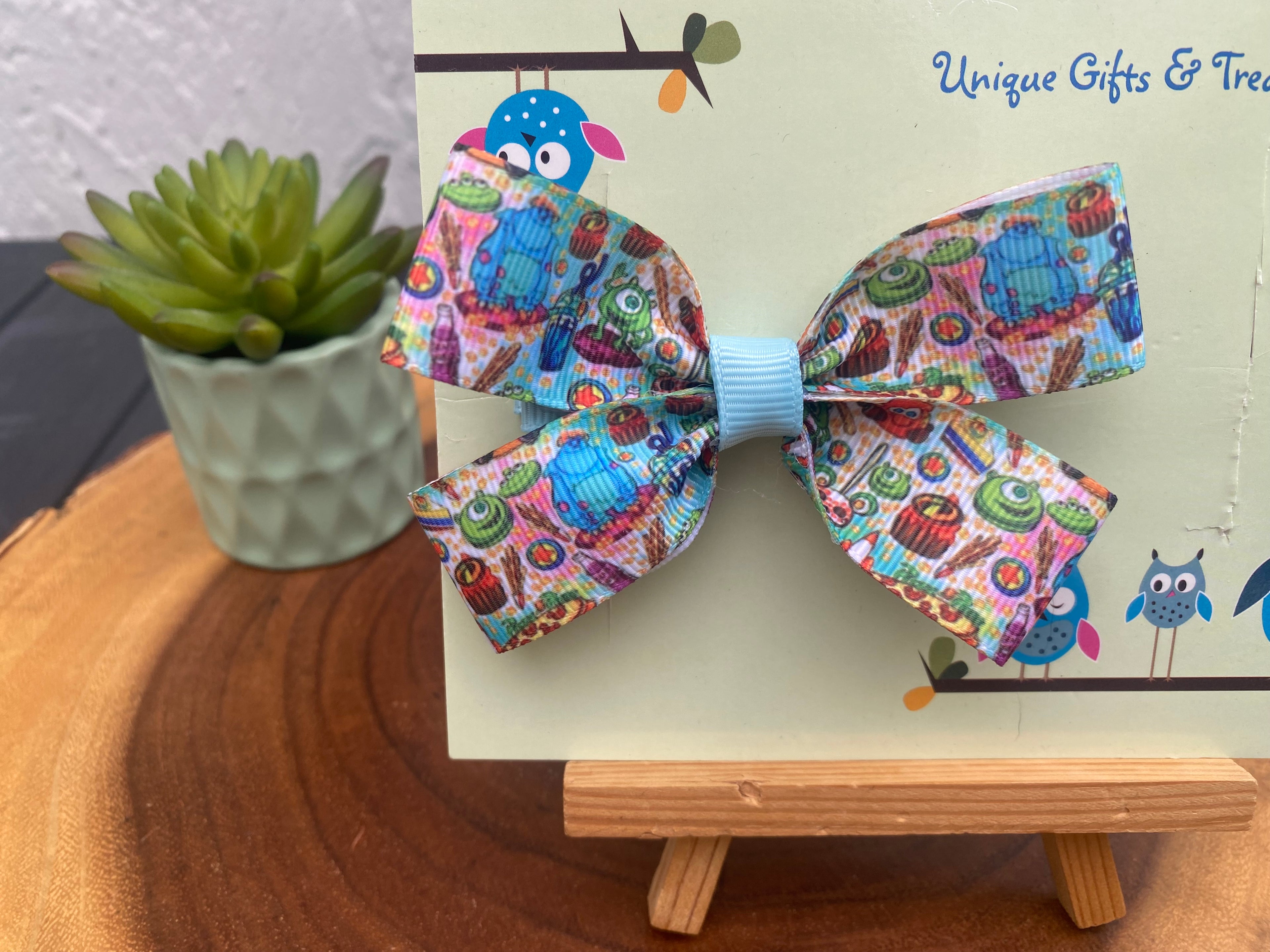 Monsters Inc. Hairbow