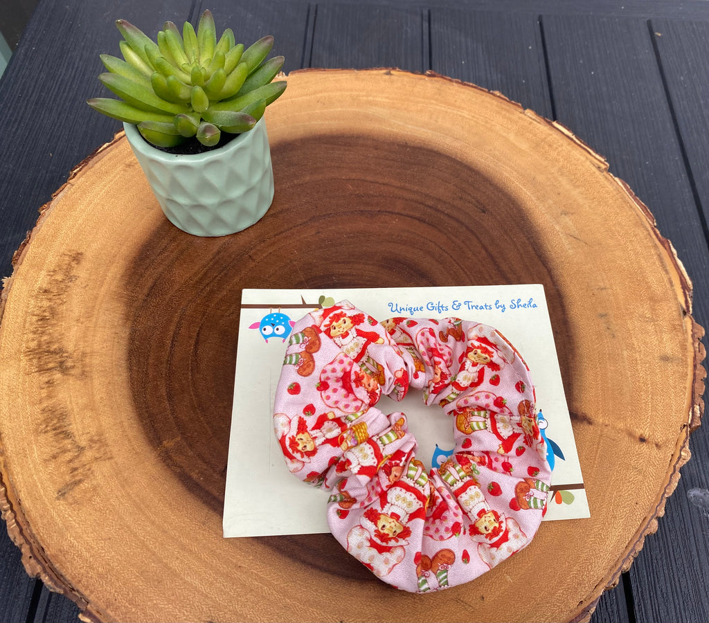 Strawberry Doll Scrunchie