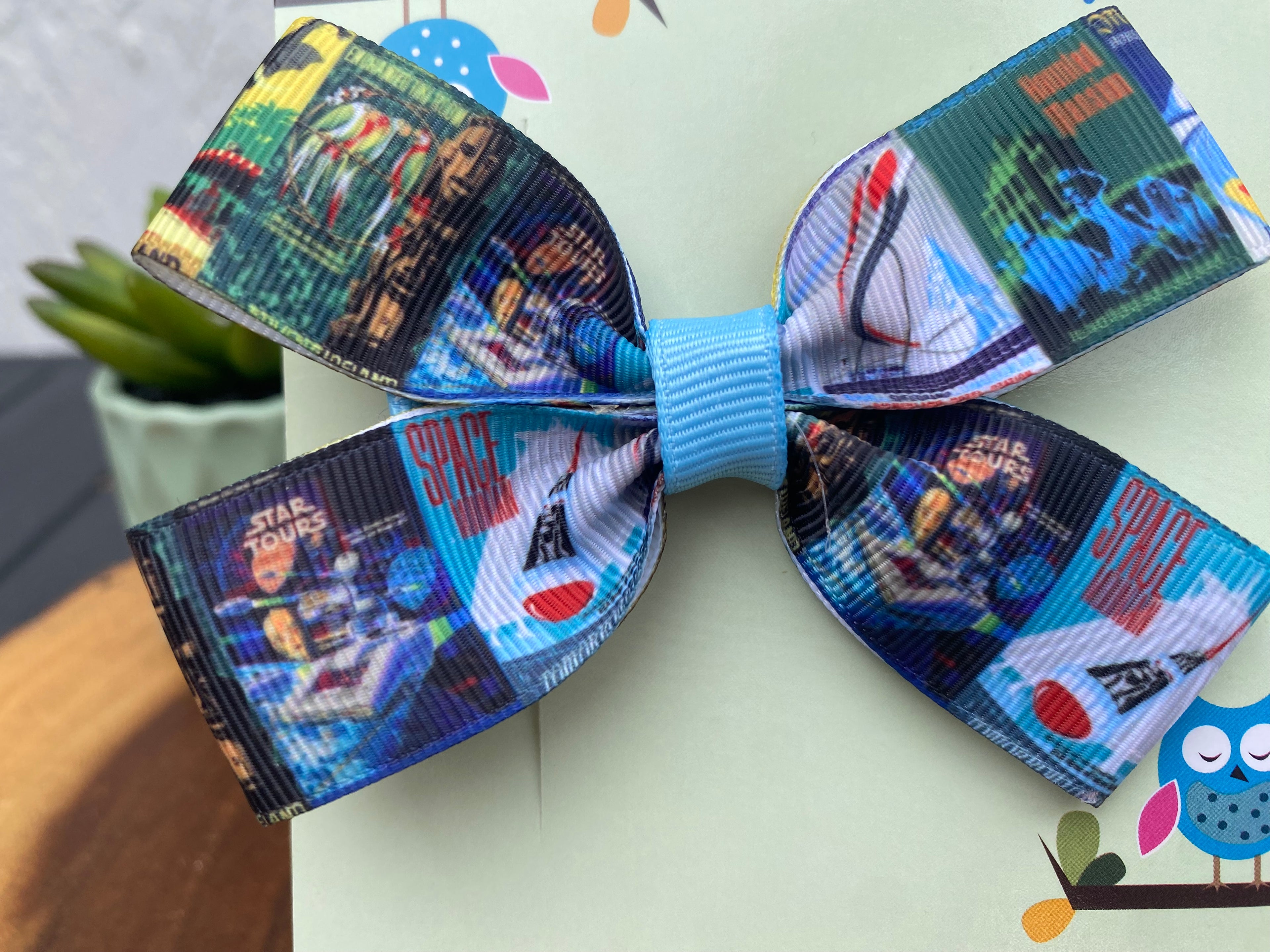 Classic Disney Rides Hairbow