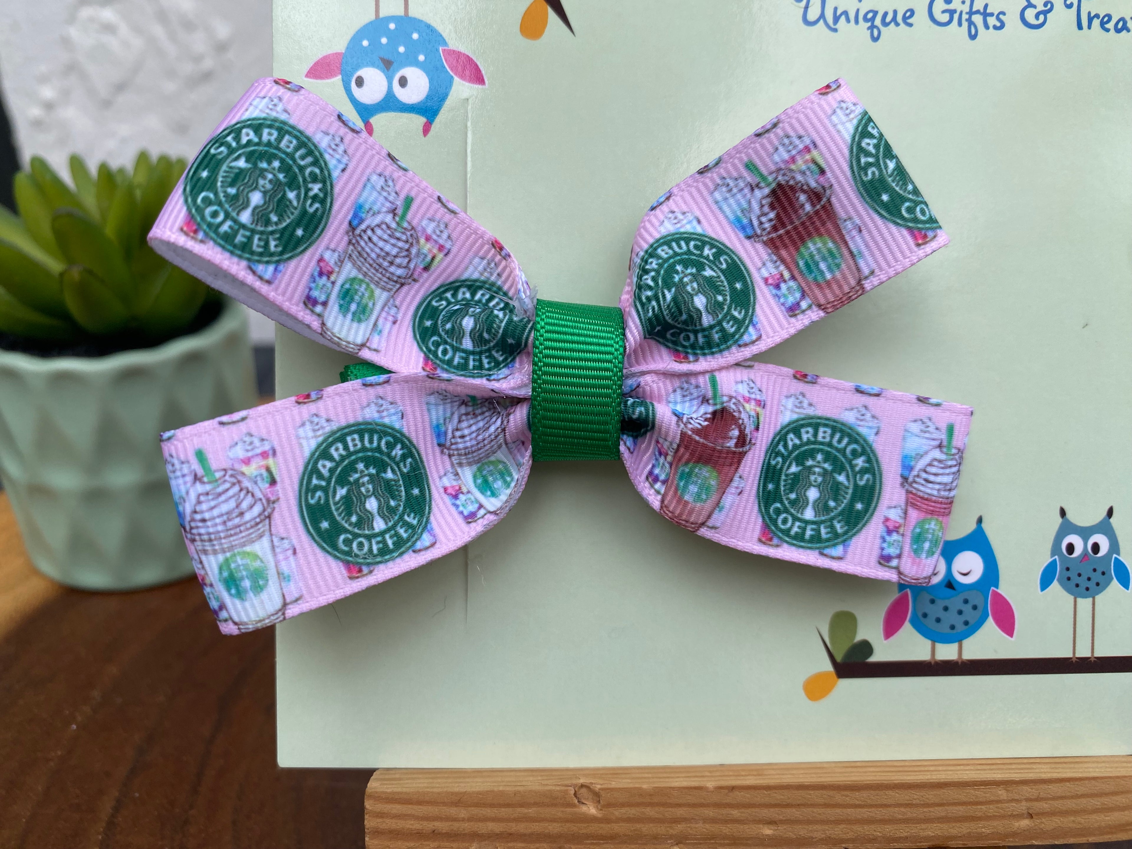 Coffee Shop Hairbow