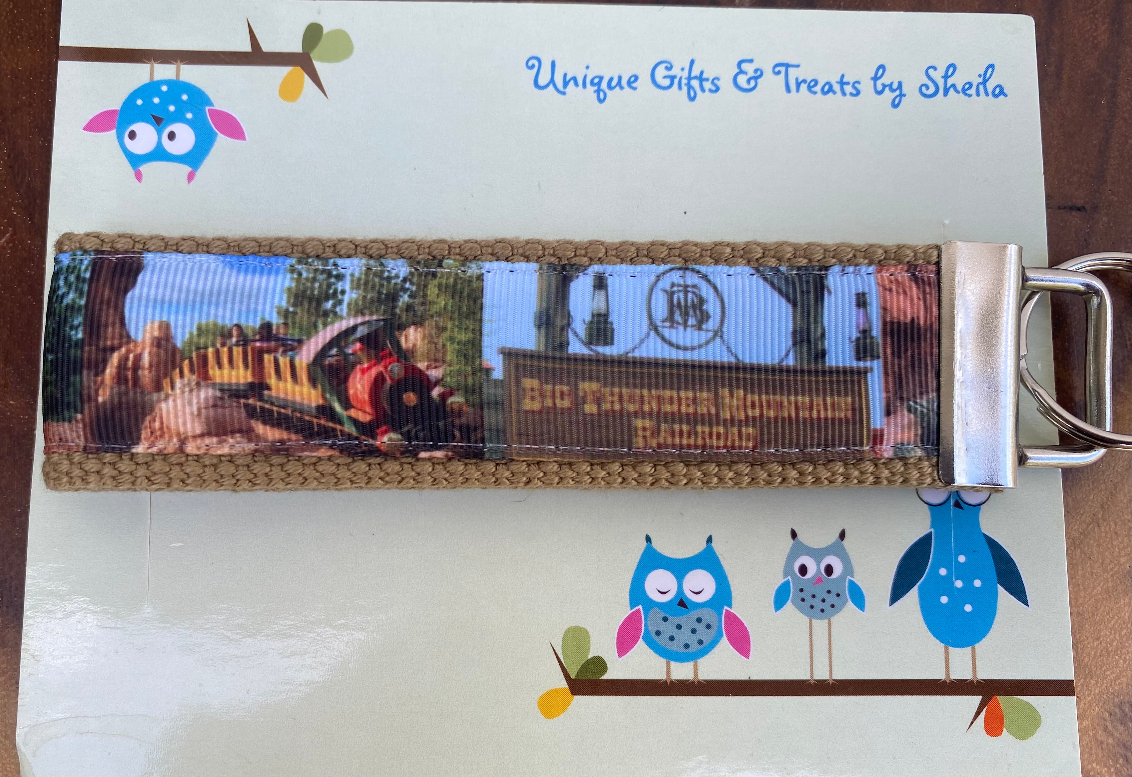 Thunder Mountain Railroad Keychain; Keyfob