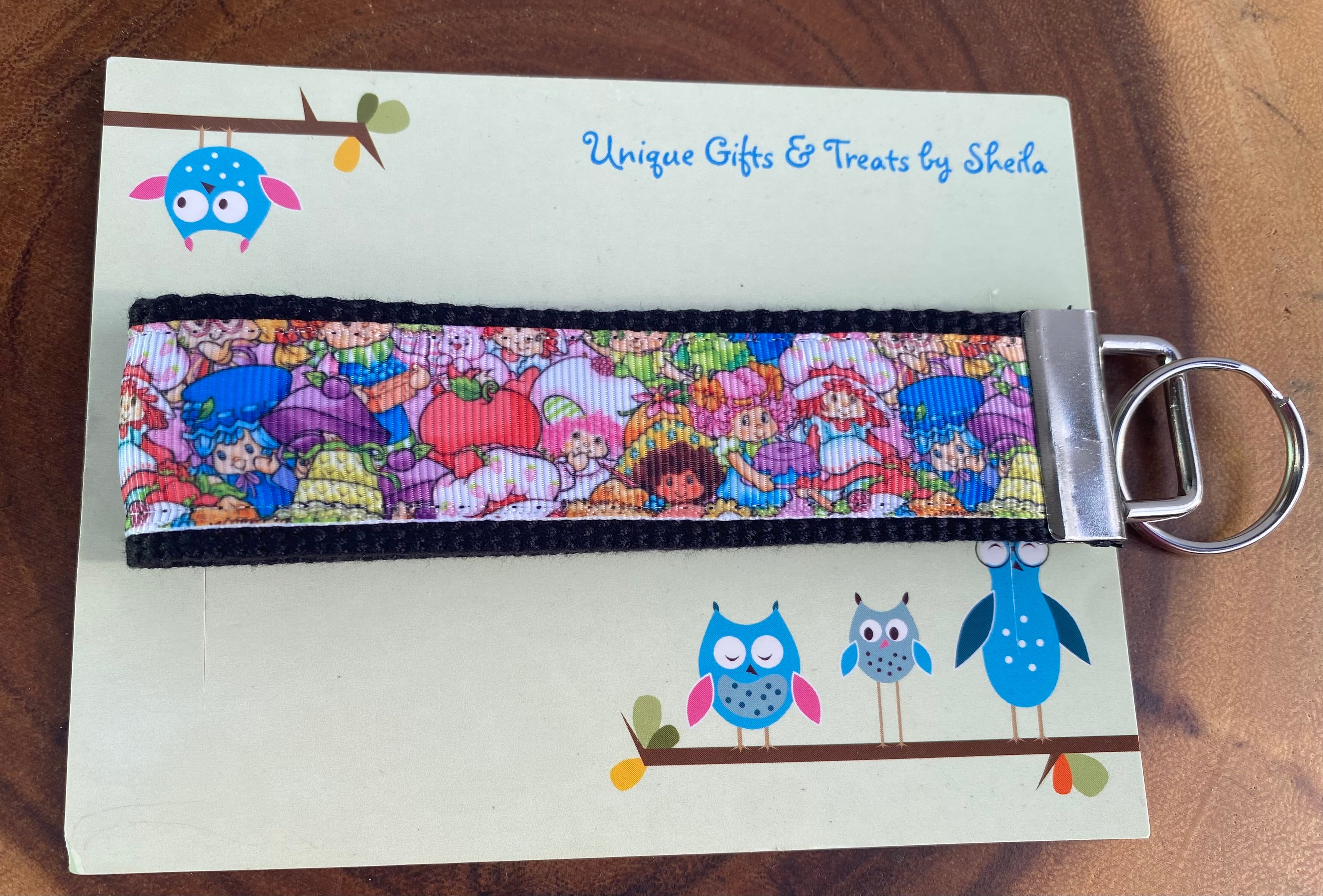 Strawberry Doll and Friends Keychain; Keyfob