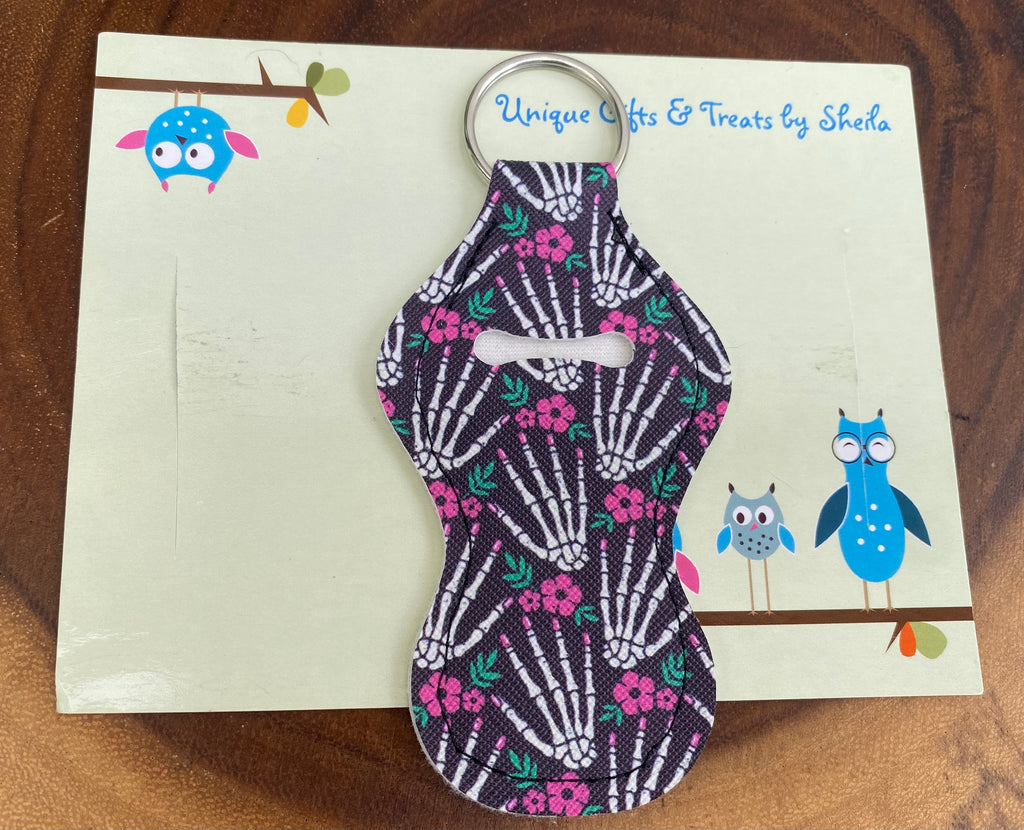Skeleton Hands Lip Balm Holder