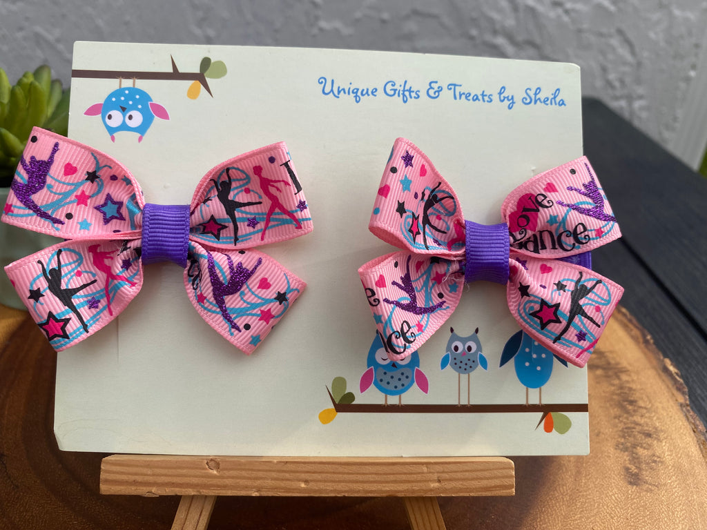 I Love Dance Hairbows